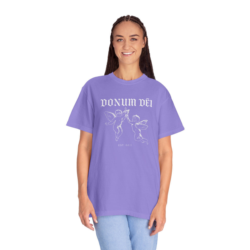 Donum Dei Summer T-Shirt — Religious Latin Faith Tee