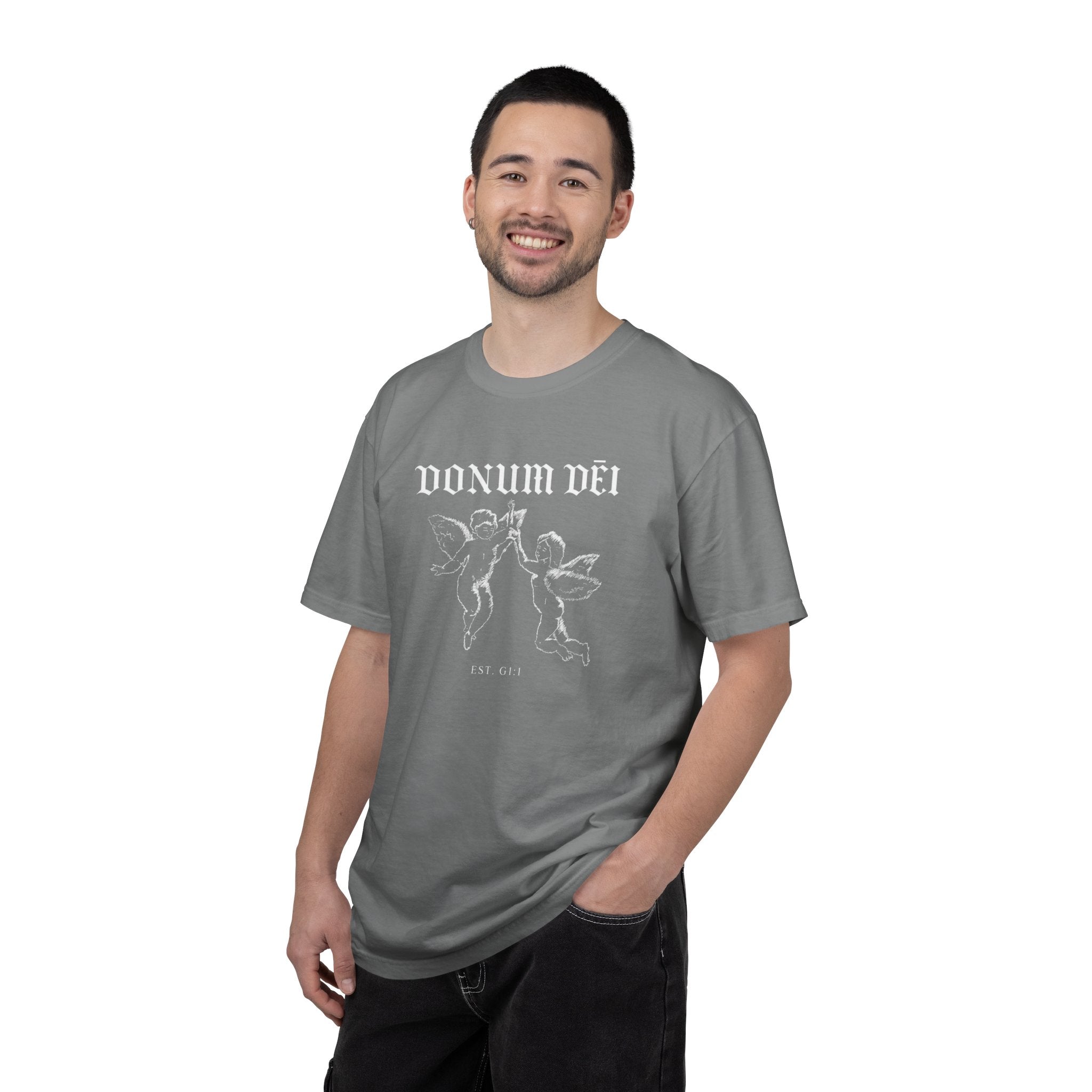Donum Dei Summer T-Shirt — Religious Latin Faith Tee