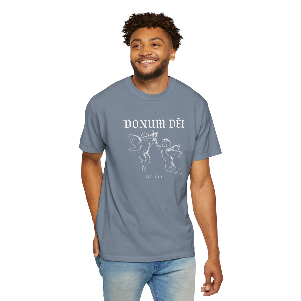 Donum Dei Summer T-Shirt — Religious Latin Faith Tee