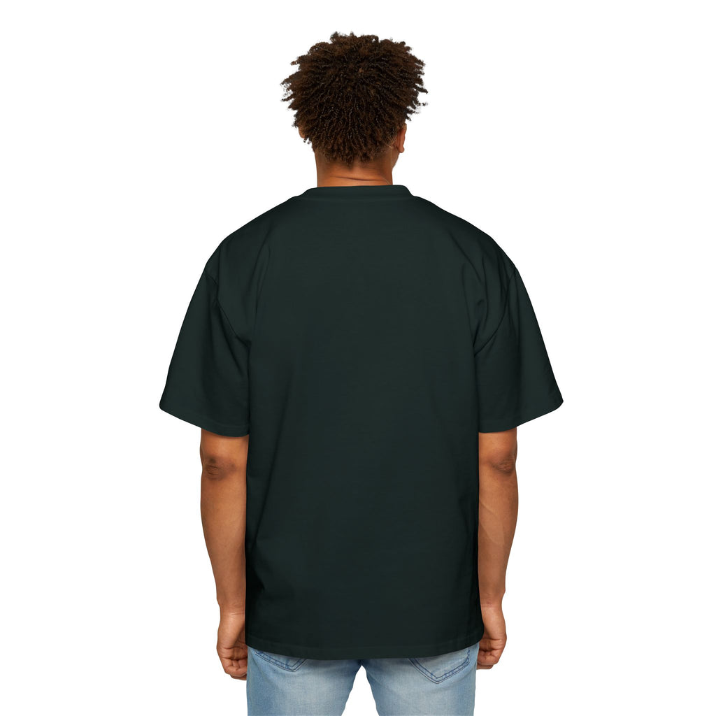 Donum Dei Graphic Tee — Angel Wings Men's Oversized T-Shirt