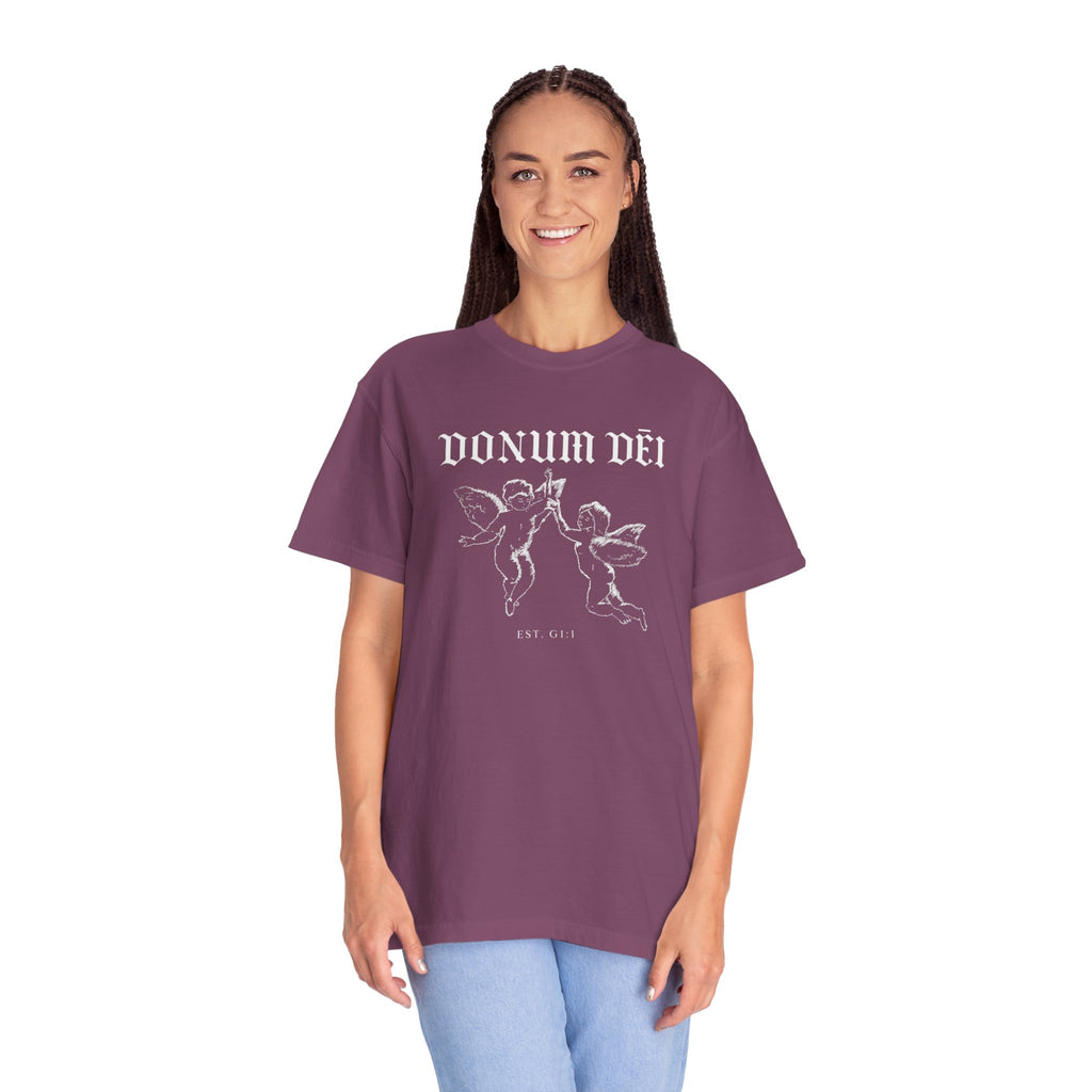 Donum Dei Summer T-Shirt — Religious Latin Faith Tee