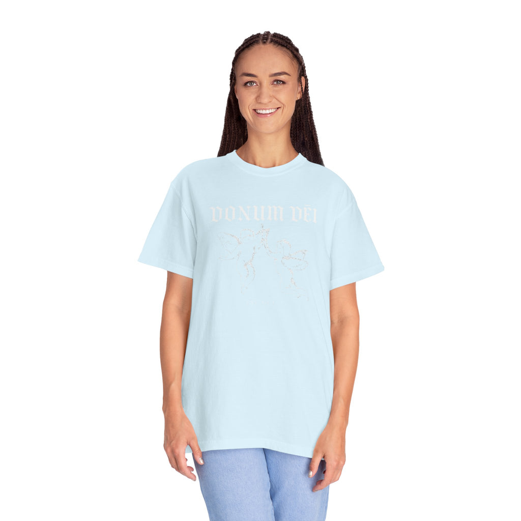 Donum Dei Summer T-Shirt — Religious Latin Faith Tee