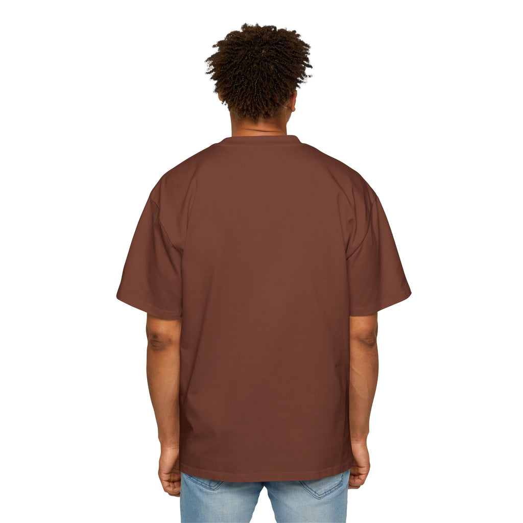 Donum Dei Graphic Tee — Angel Wings Men's Oversized T-Shirt