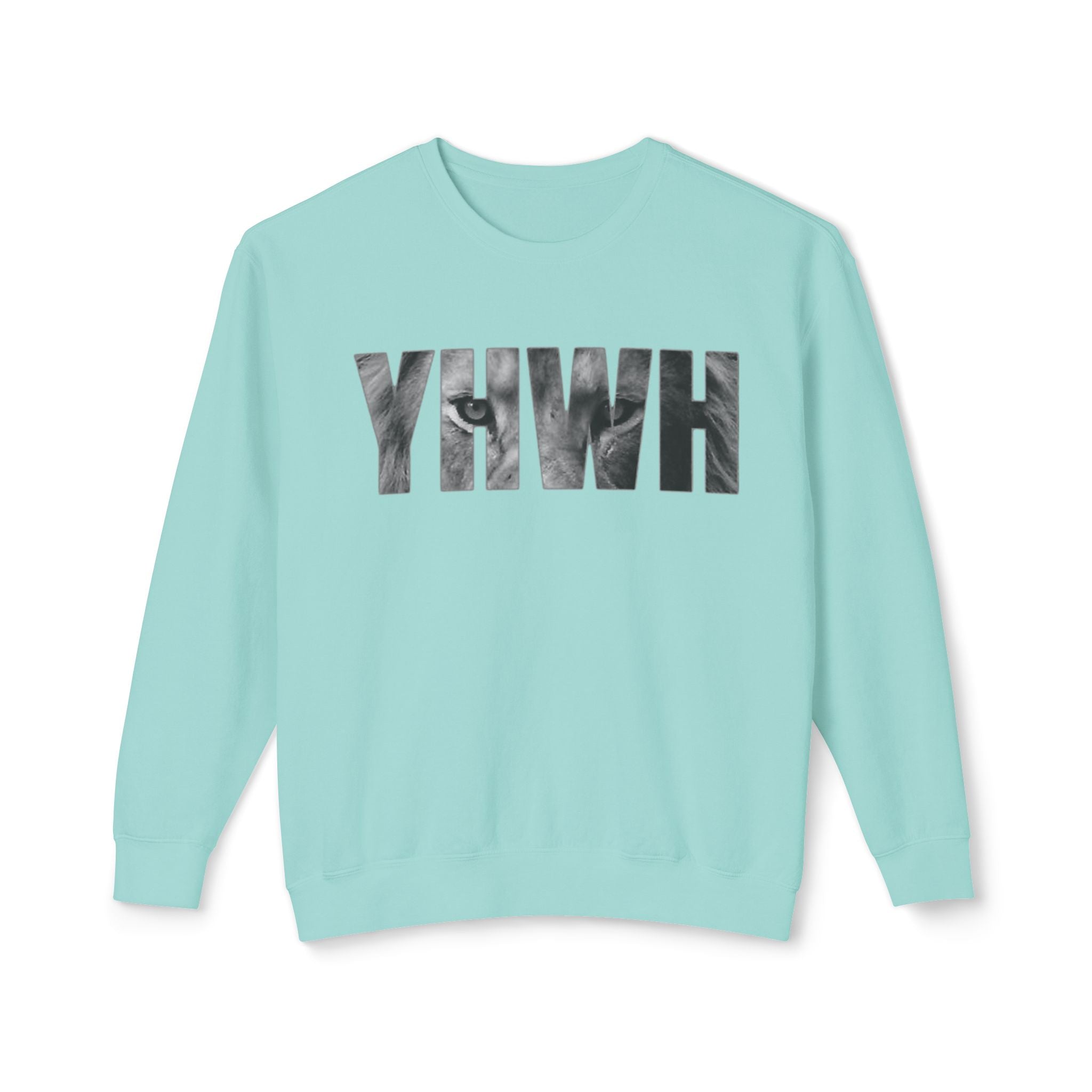 YHWH Crewneck Sweatshirt — Religious Faith Christian Prayer Pullover