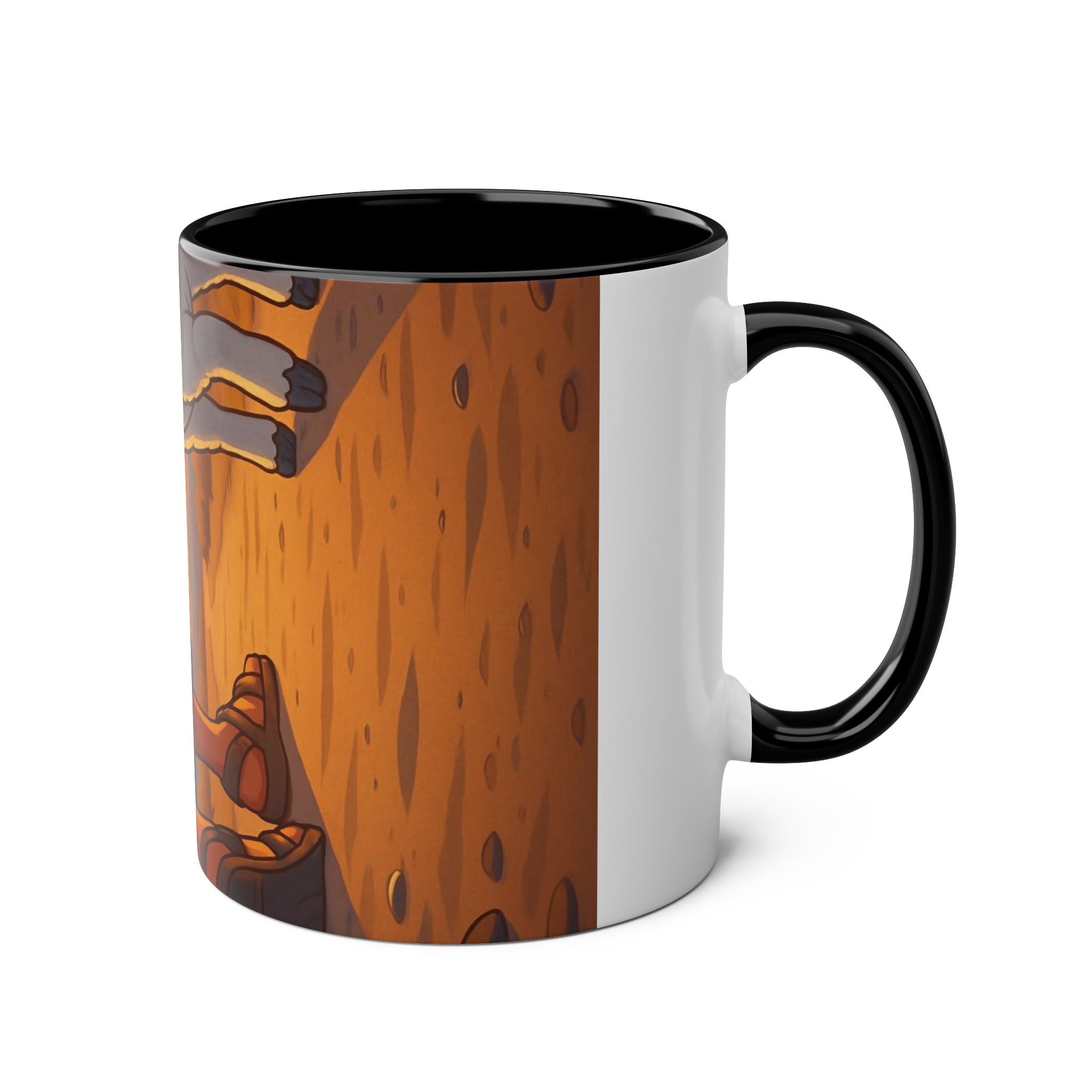 Sunset Shepherd & Sheep 11oz Two-Tone Coffee Mug