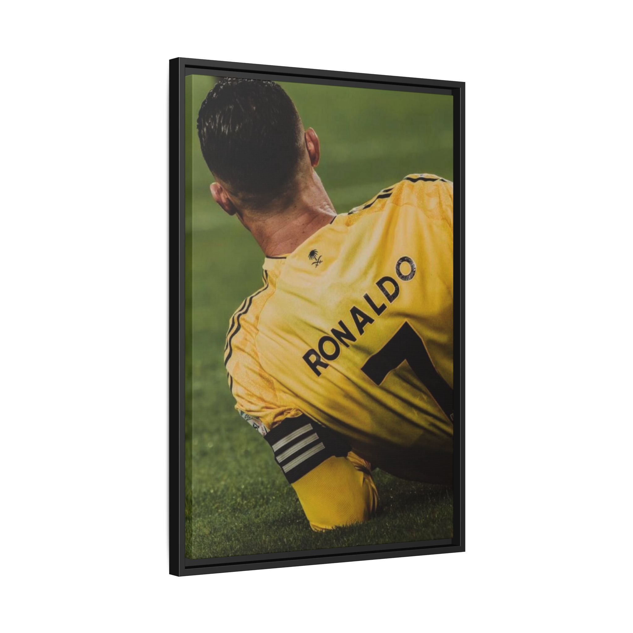 Framed Matte Canvas Poster – DONUM DEI™ | Legacy Greatest No. 7 — Eternal Great ICON