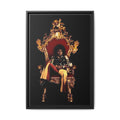 Pop Star Tribute Canvas Art — Matte Framed Wall Decor