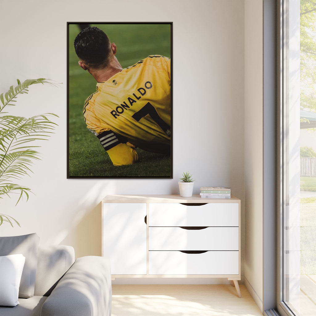Framed Matte Canvas Poster – DONUM DEI™ | Legacy Greatest No. 7 — Eternal Great ICON