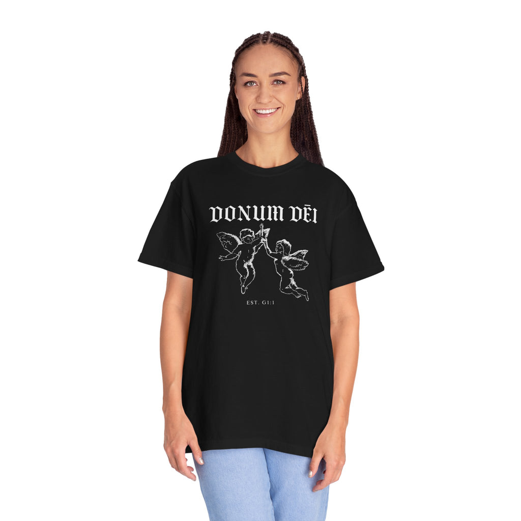 Donum Dei Summer T-Shirt — Religious Latin Faith Tee