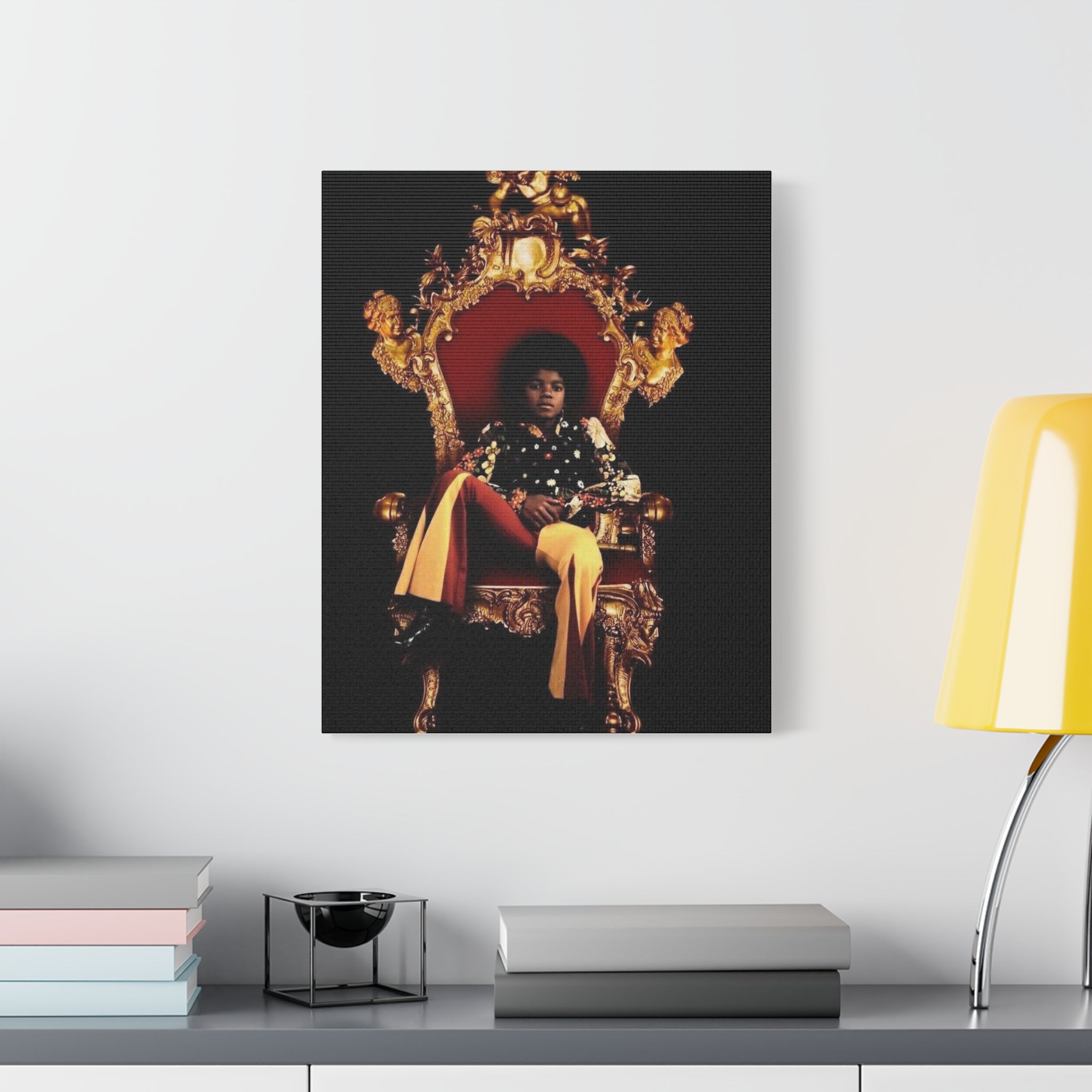 Legacy Portrait Wall Art Canvas — Gifted Pop Icon Tribute