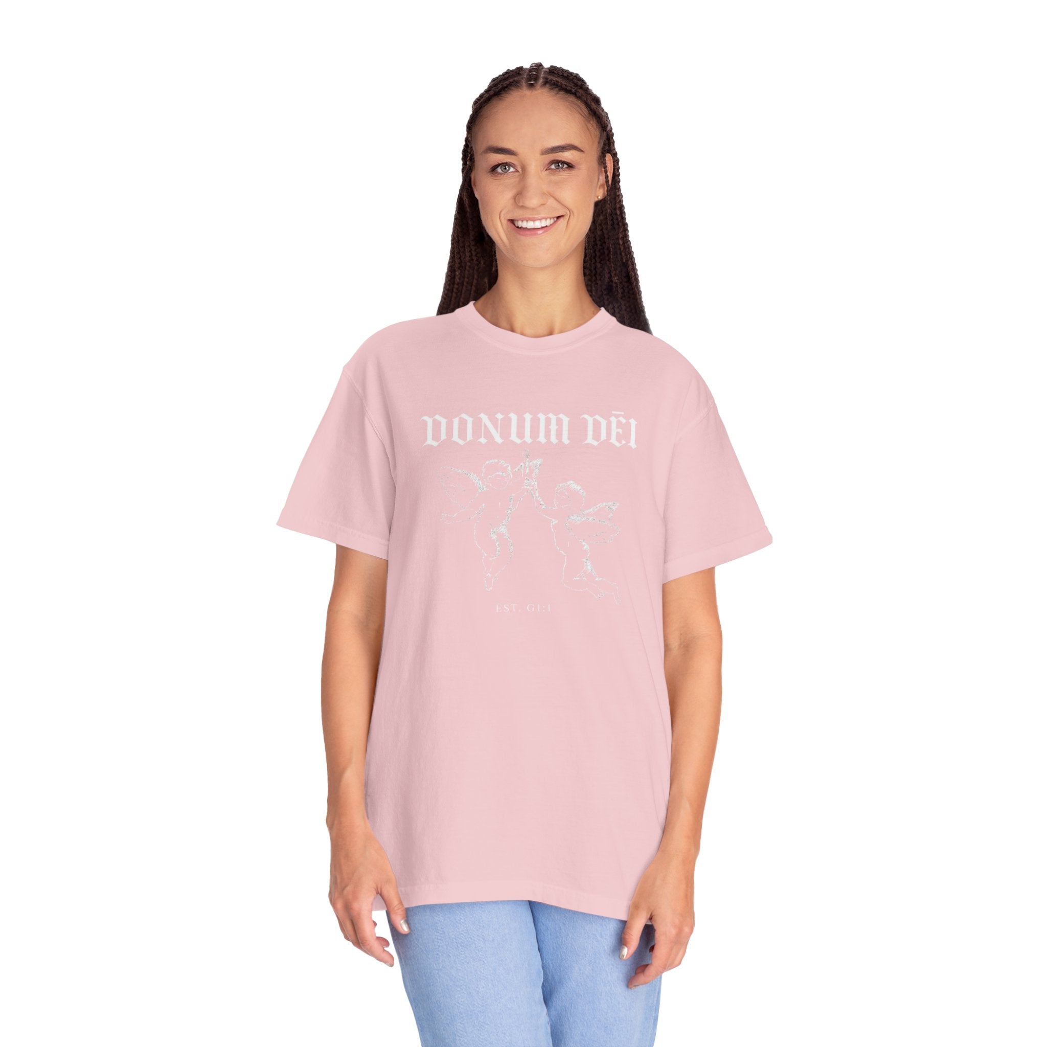 Donum Dei Summer T-Shirt — Religious Latin Faith Tee