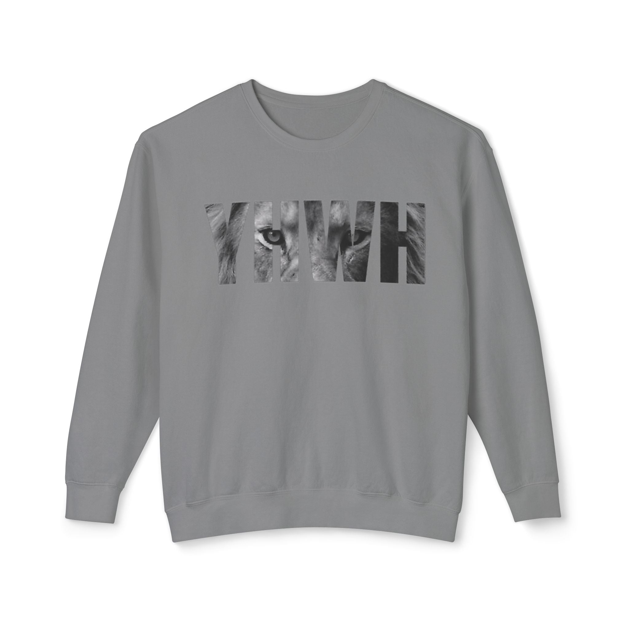 YHWH Crewneck Sweatshirt — Religious Faith Christian Prayer Pullover