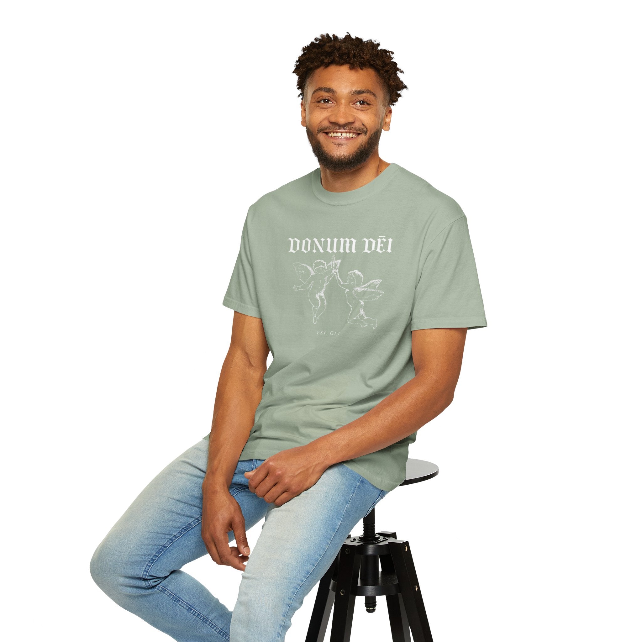Donum Dei Summer T-Shirt — Religious Latin Faith Tee