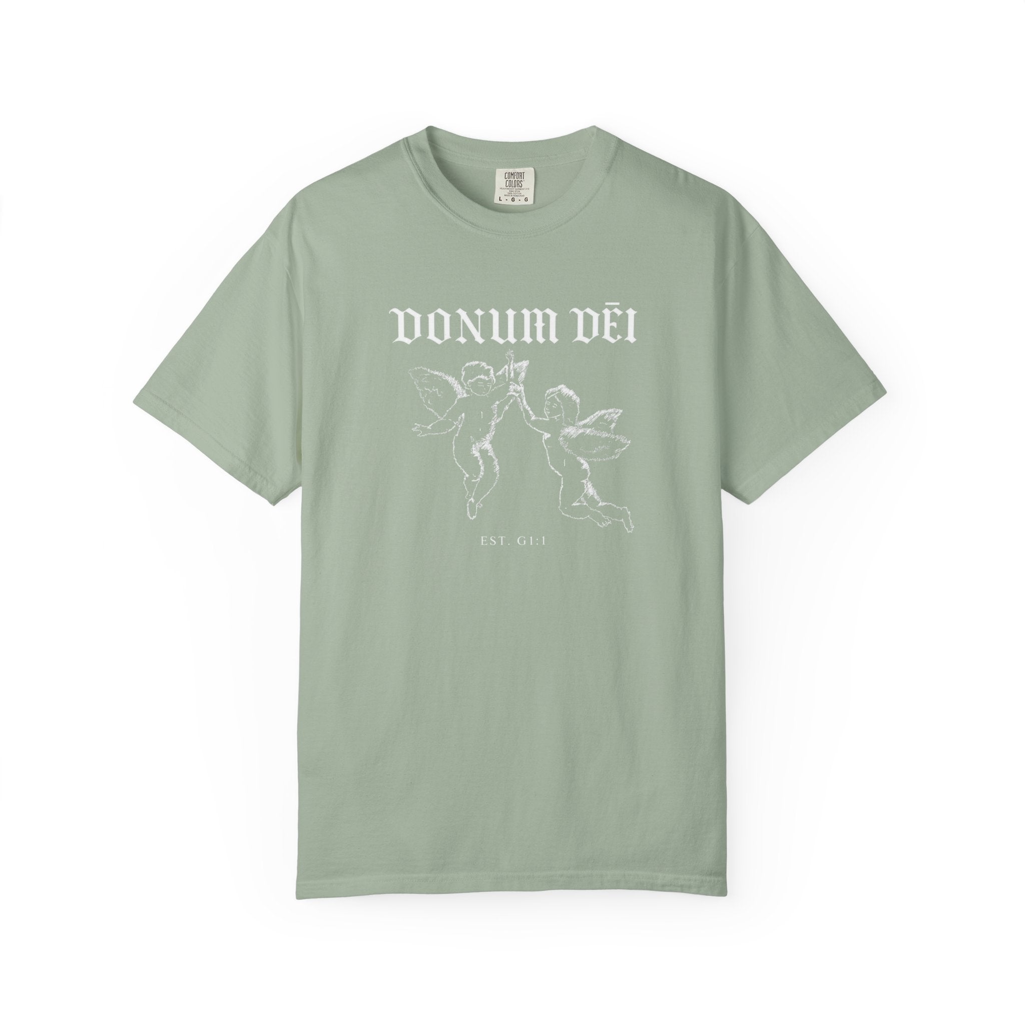 Donum Dei Summer T-Shirt — Religious Latin Faith Tee