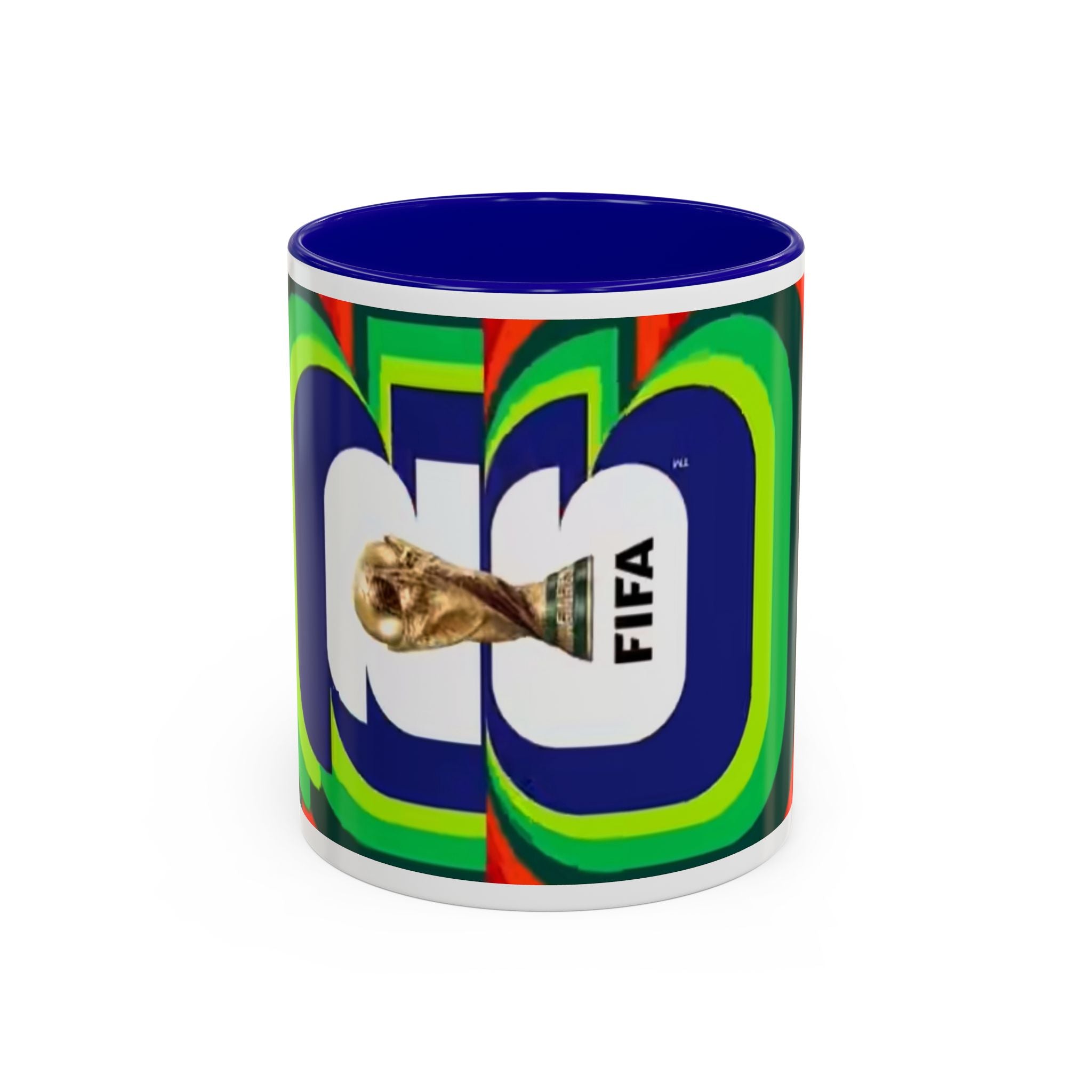 FIFA World Cup Trophy Two-Tone Accent Mug (11oz, 15oz)