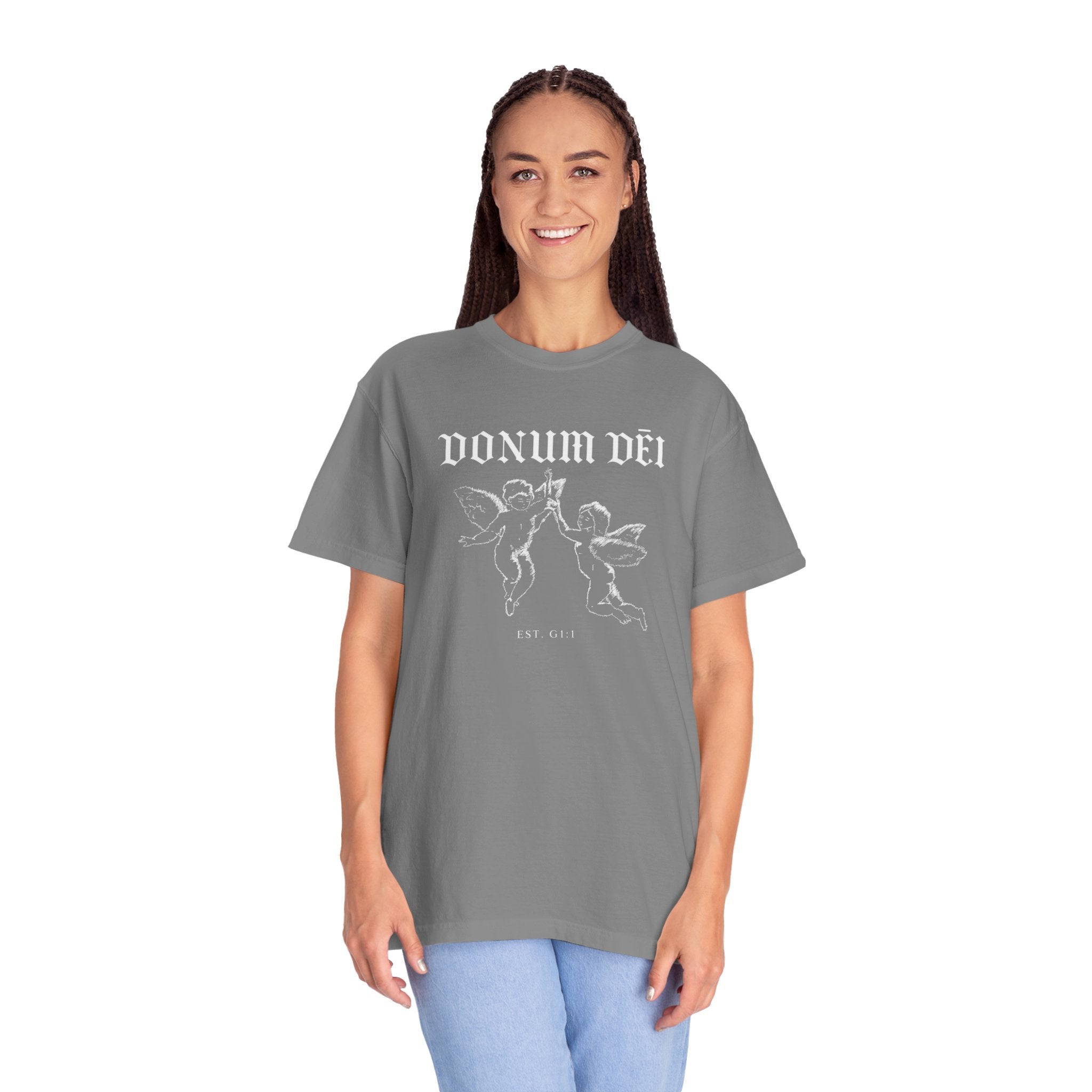 Donum Dei Summer T-Shirt — Religious Latin Faith Tee