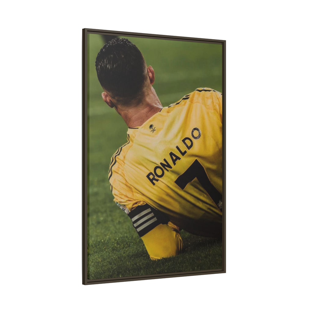 Framed Matte Canvas Poster – DONUM DEI™ | Legacy Greatest No. 7 — Eternal Great ICON