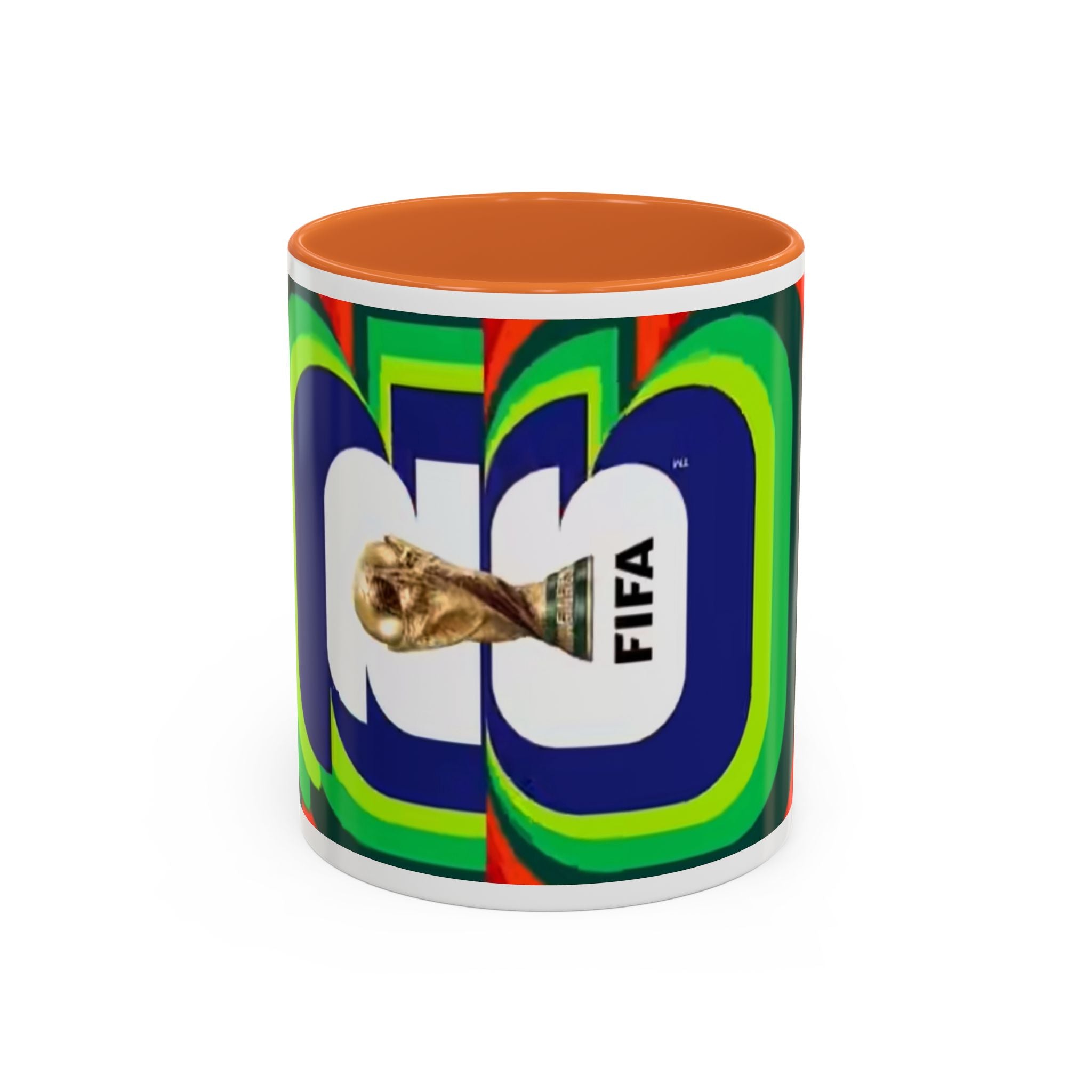 FIFA World Cup Trophy Two-Tone Accent Mug (11oz, 15oz)