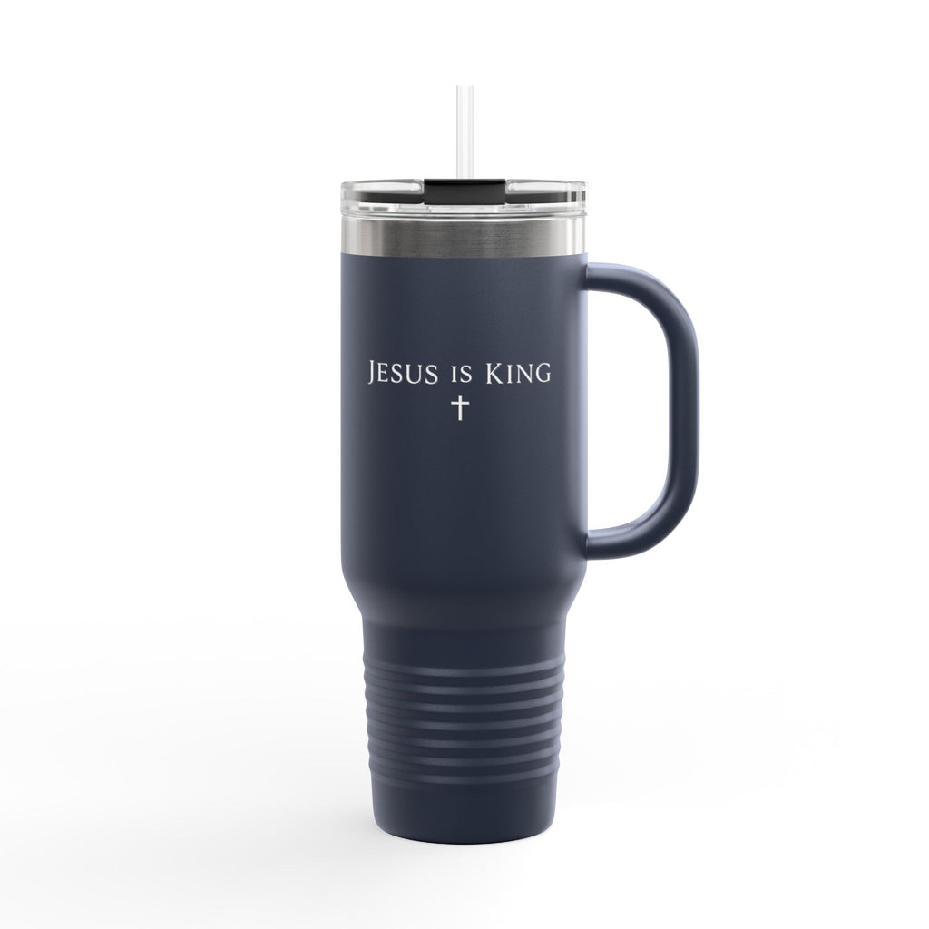 Jesus Is King 40oz Insulated Travel Mug