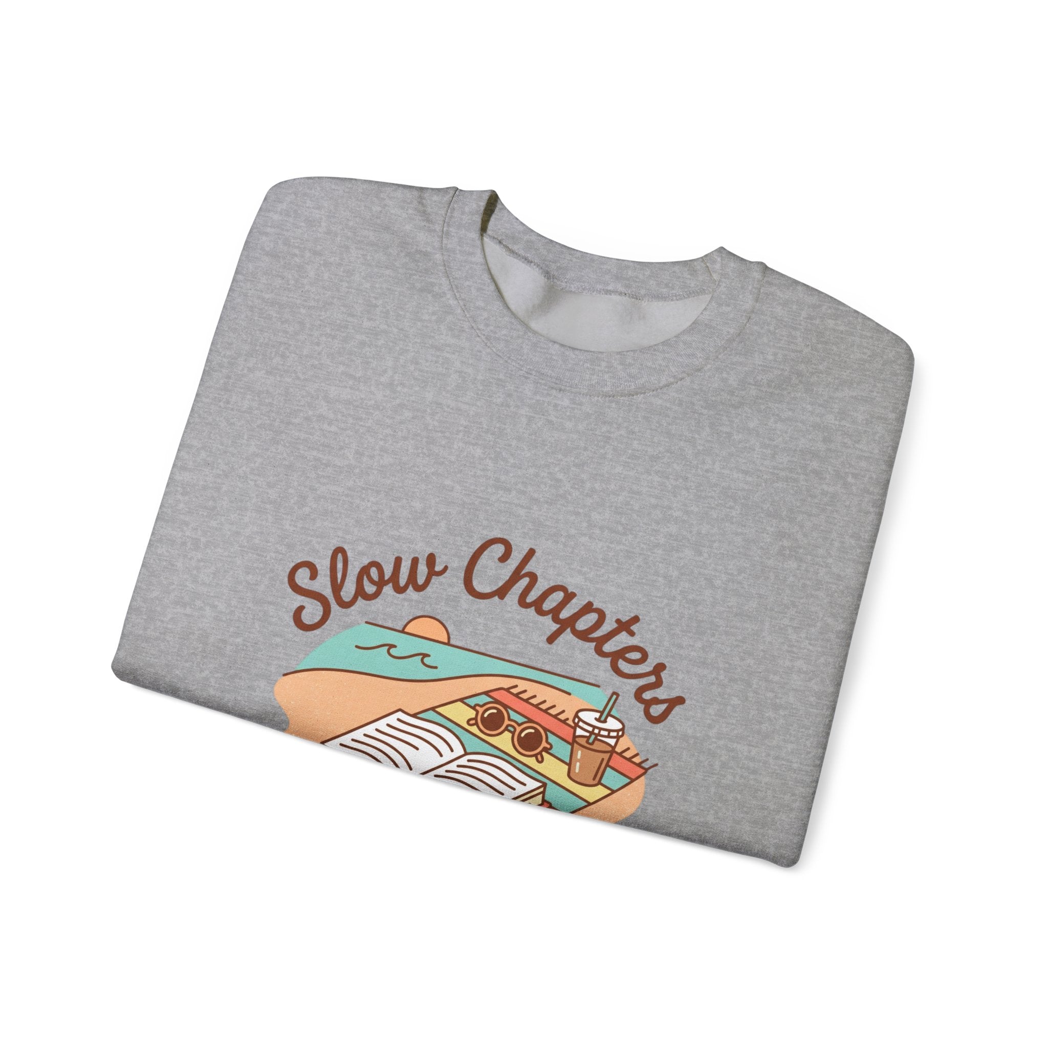Slow Chapters Sweatshirt | summer aesthetic, pastel coastal vibes