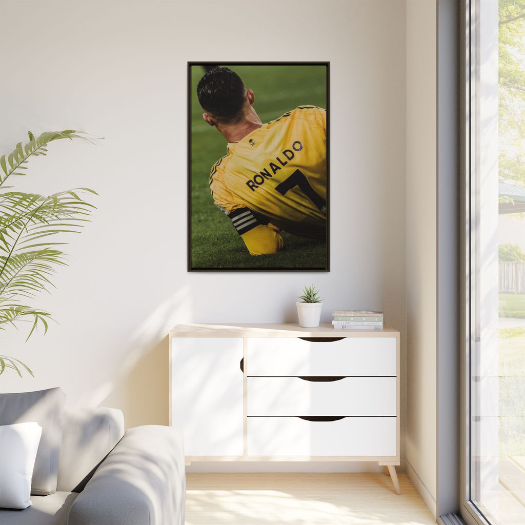 Framed Matte Canvas Poster – DONUM DEI™ | Legacy Greatest No. 7 — Eternal Great ICON