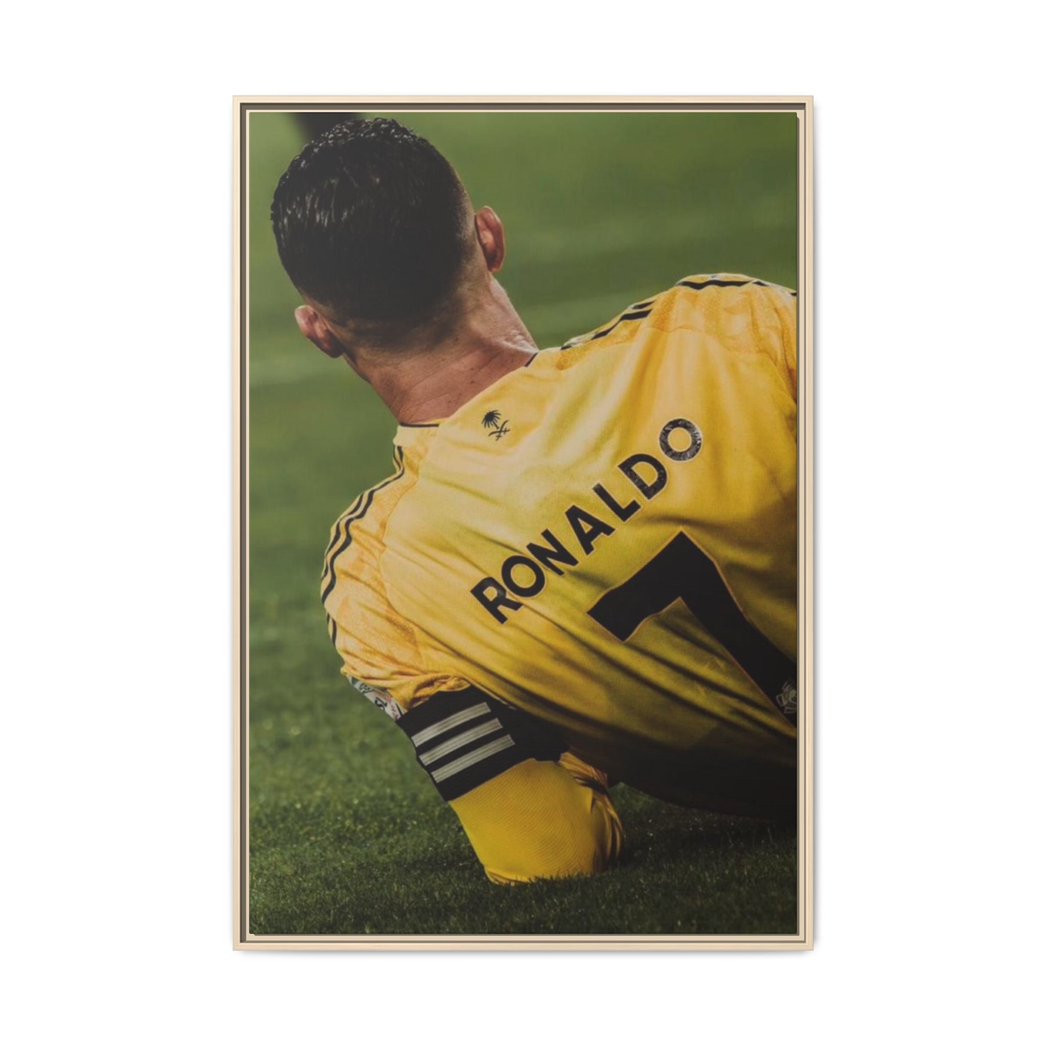 Framed Matte Canvas Poster – DONUM DEI™ | Legacy Greatest No. 7 — Eternal Great ICON