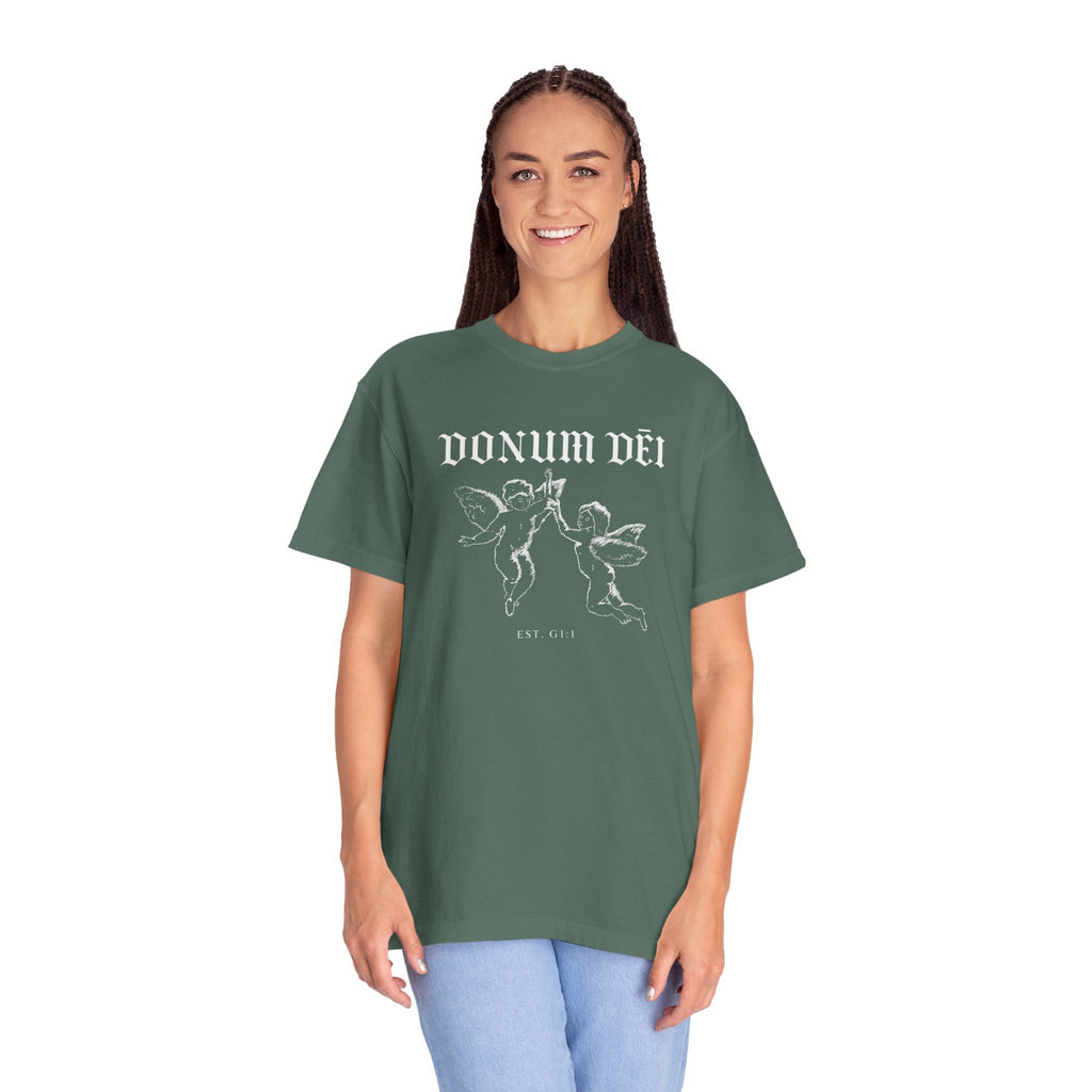 Donum Dei Summer T-Shirt — Religious Latin Faith Tee