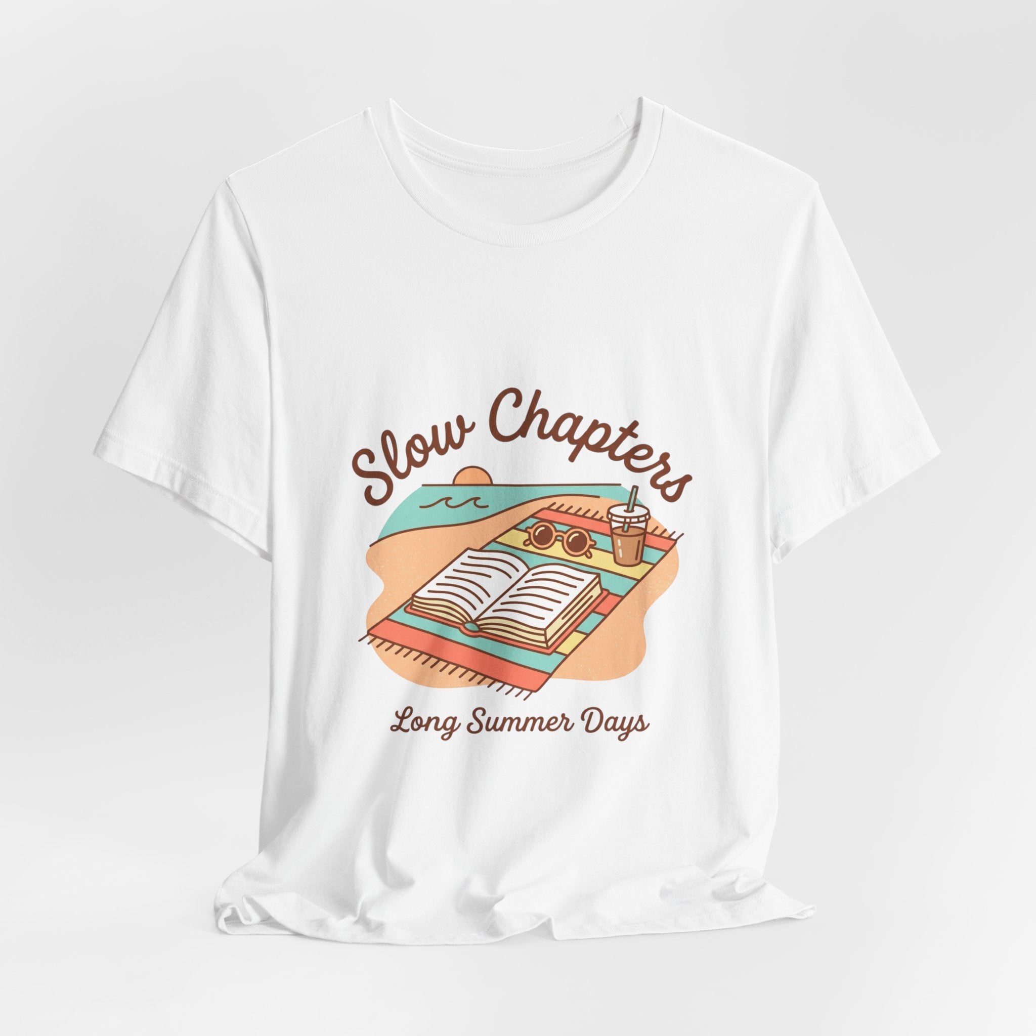 Slow Chapters tee | Summer Aesthetic, pastel coastal vibes