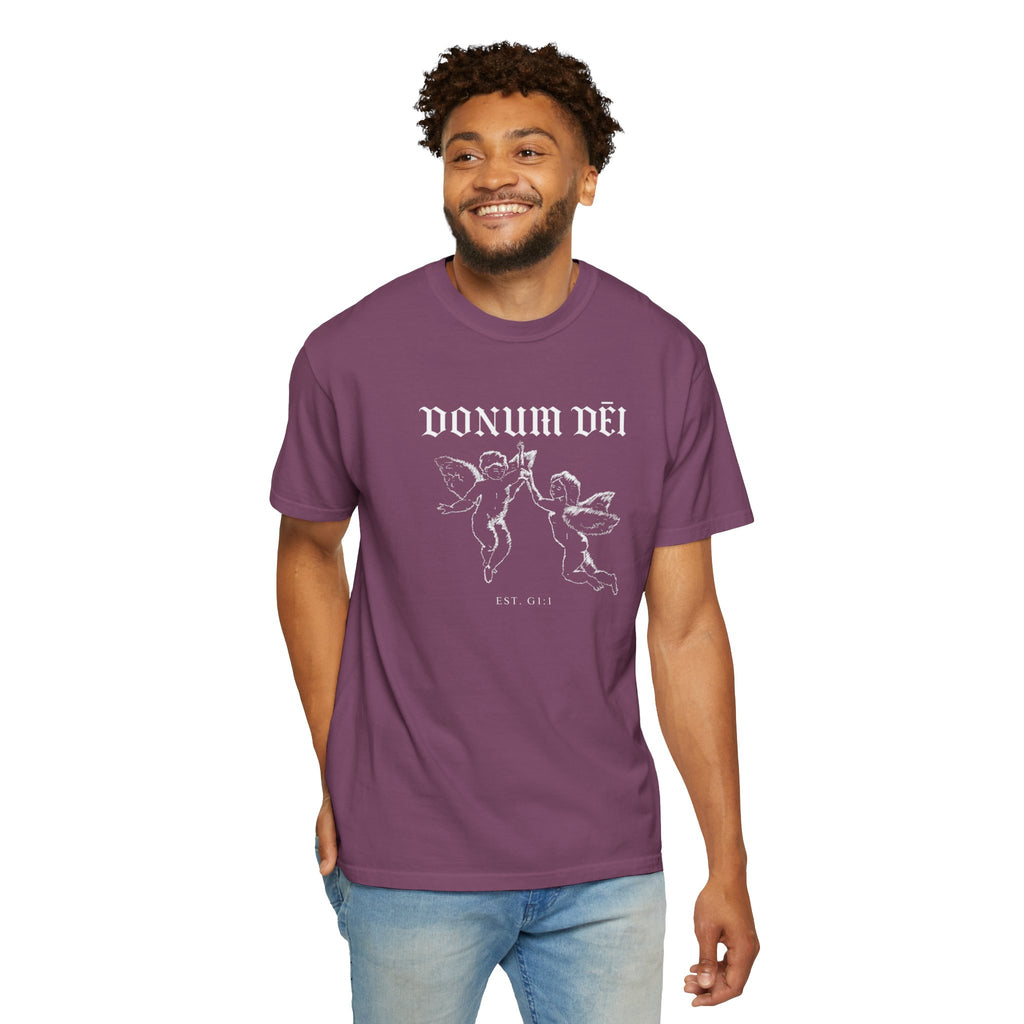 Donum Dei Summer T-Shirt — Religious Latin Faith Tee