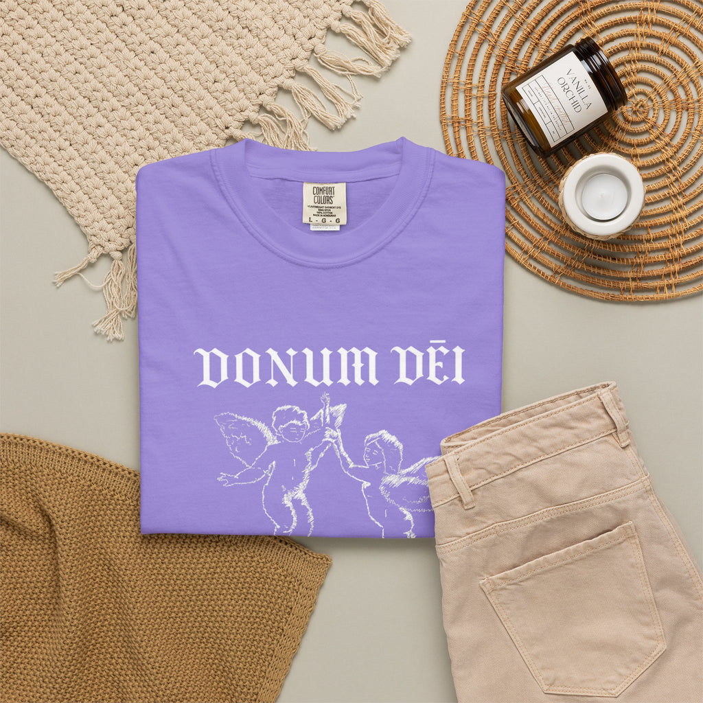 Donum Dei Summer T-Shirt — Religious Latin Faith Tee