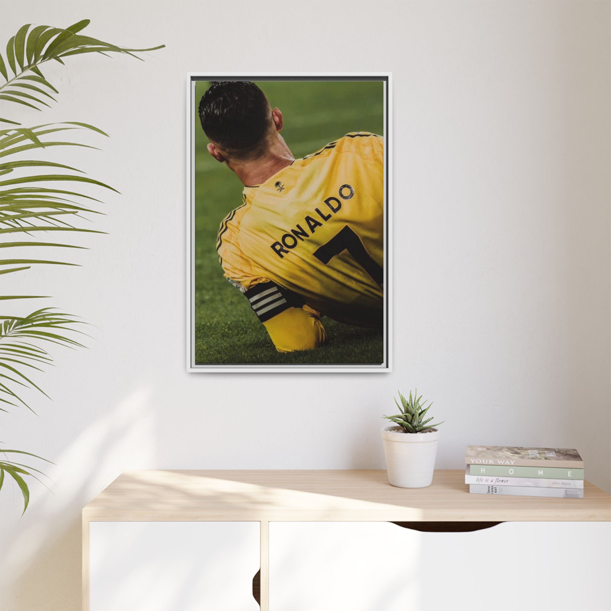 Framed Matte Canvas Poster – DONUM DEI™ | Legacy Greatest No. 7 — Eternal Great ICON