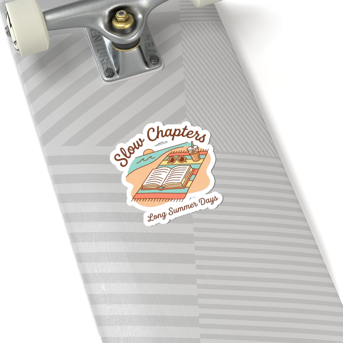 Slow Chapters Sticker | summer aesthetic, pastel coastal vibes