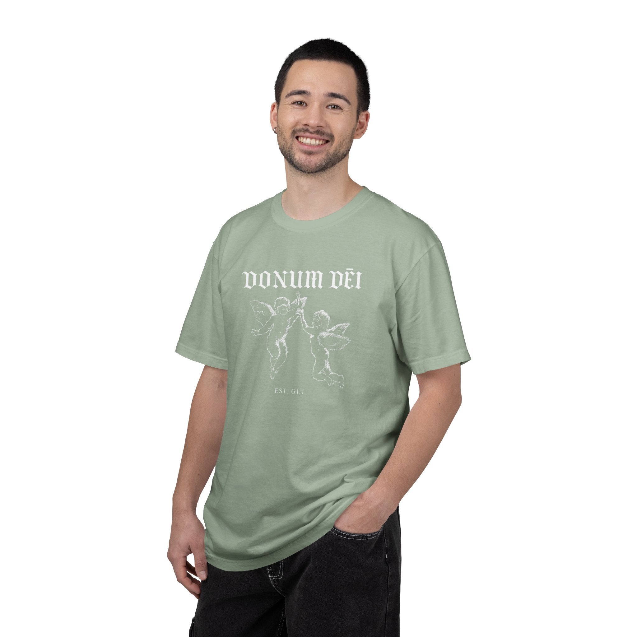 Donum Dei Summer T-Shirt — Religious Latin Faith Tee