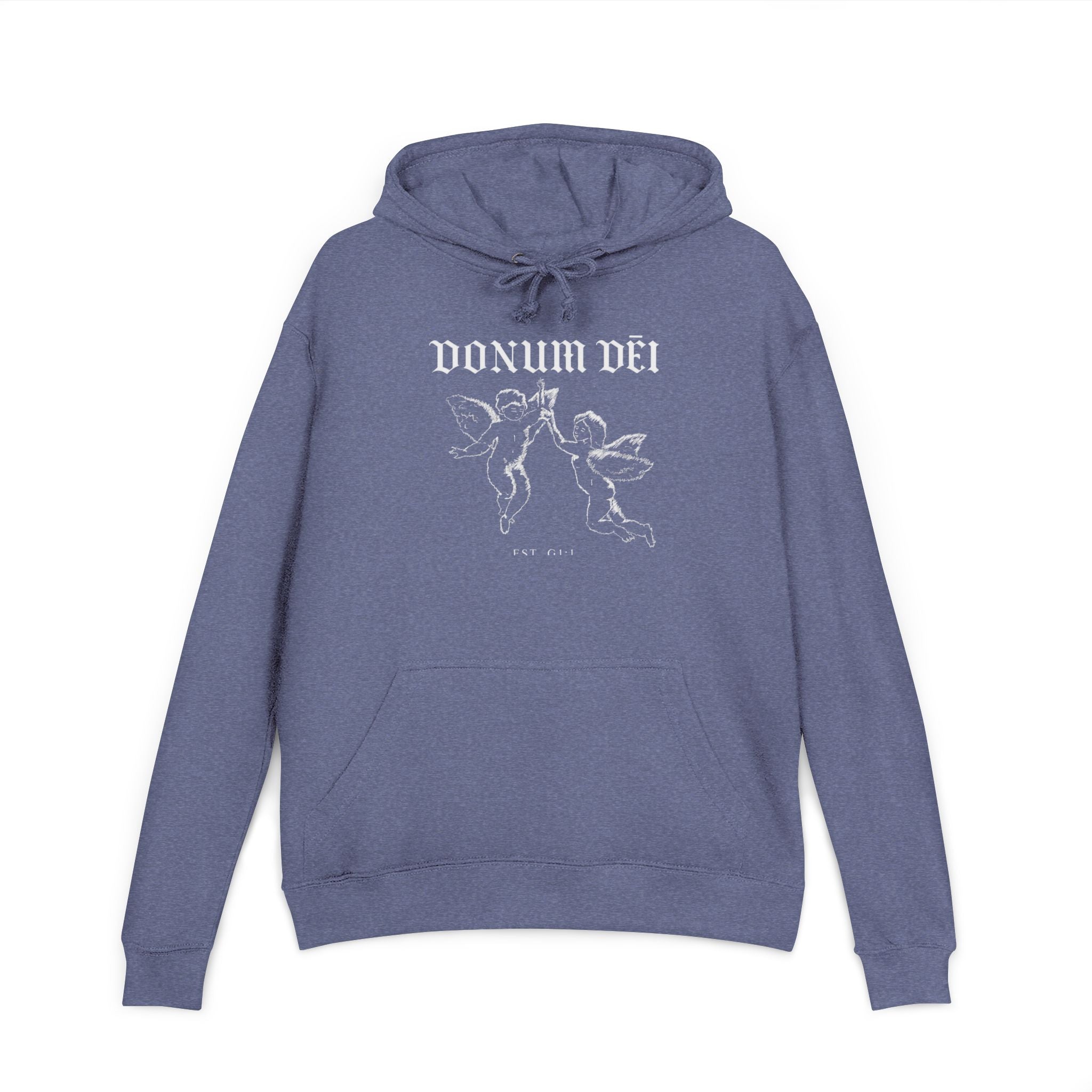 Hoodie — Donum Dei Angel Graphic French Terry Hoodie