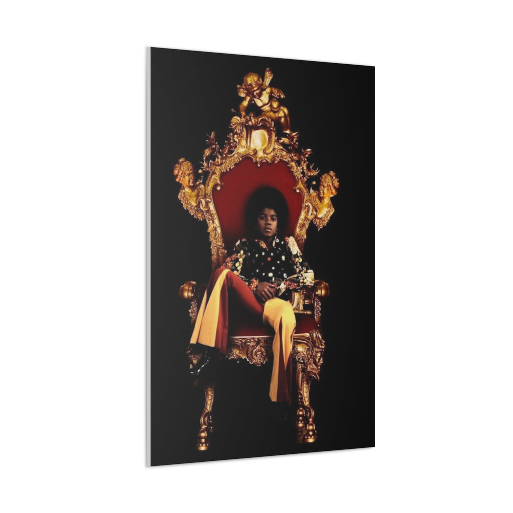 Legacy Portrait Wall Art Canvas — Gifted Pop Icon Tribute