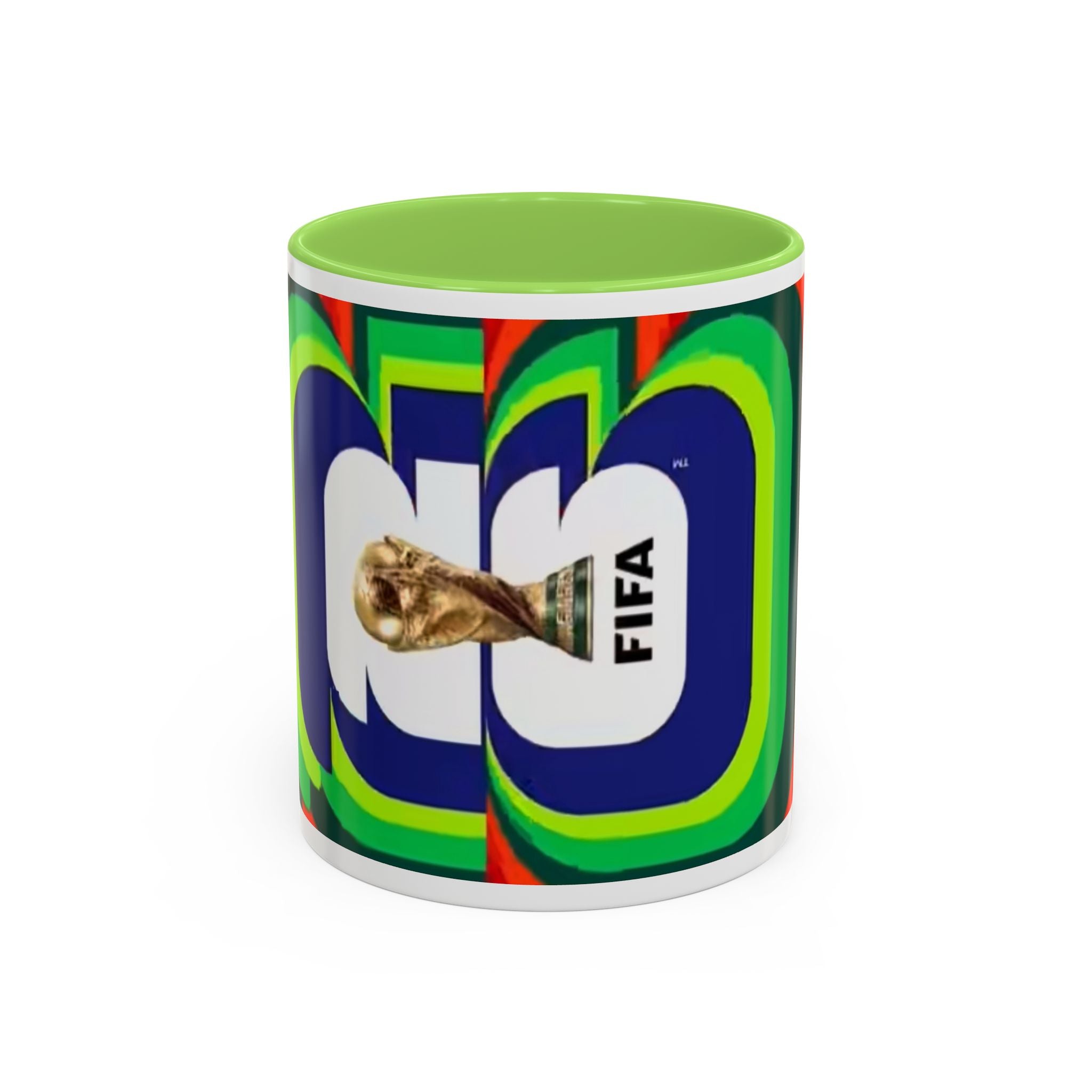 FIFA World Cup Trophy Two-Tone Accent Mug (11oz, 15oz)