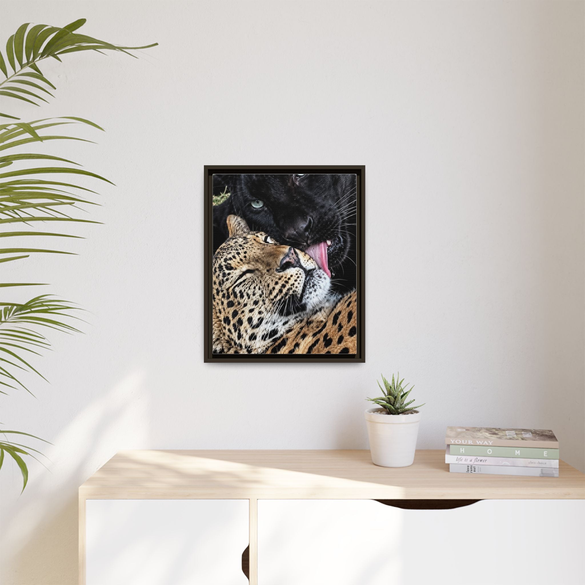Matte Canvas, Framed (Multi-color)