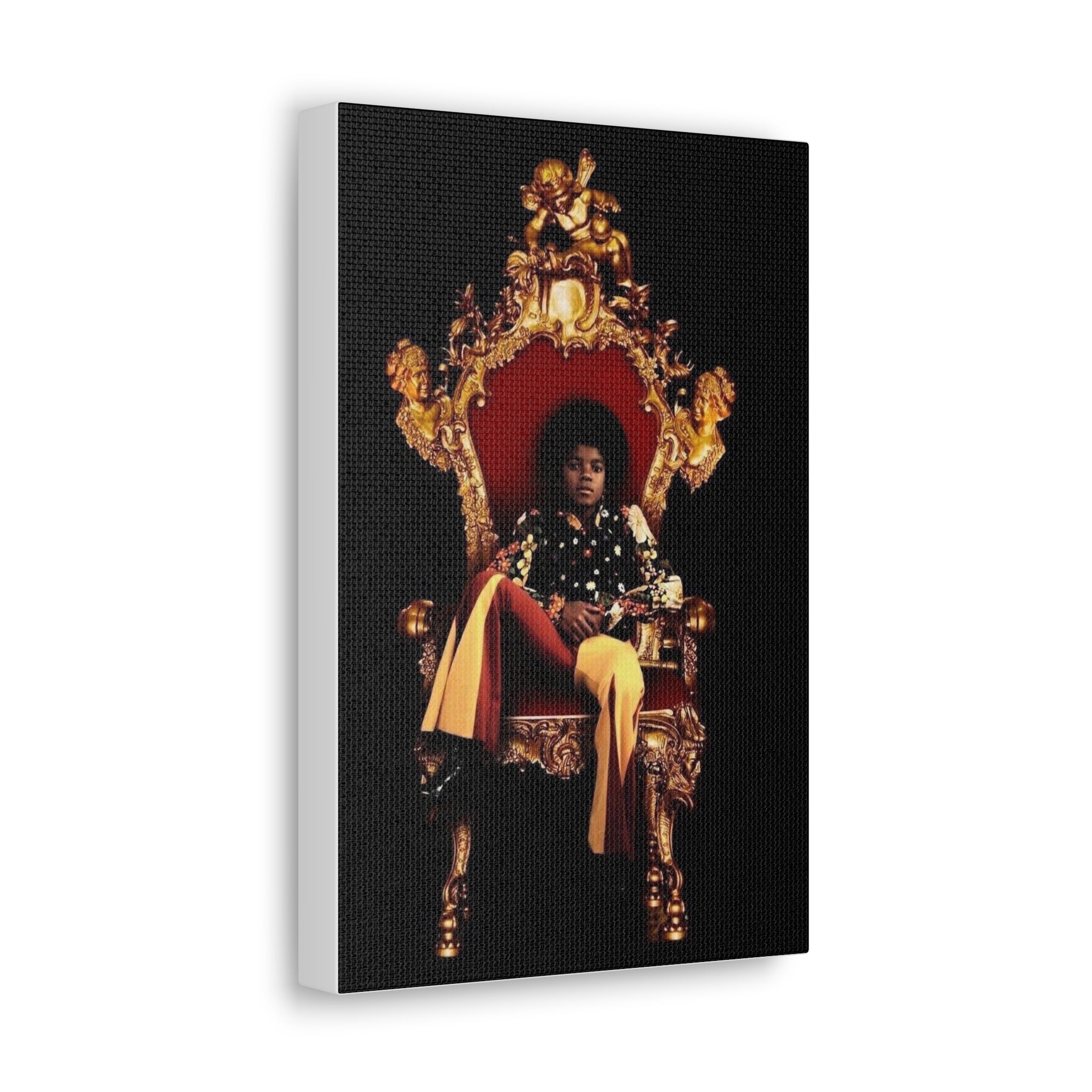 Legacy Portrait Wall Art Canvas — Gifted Pop Icon Tribute