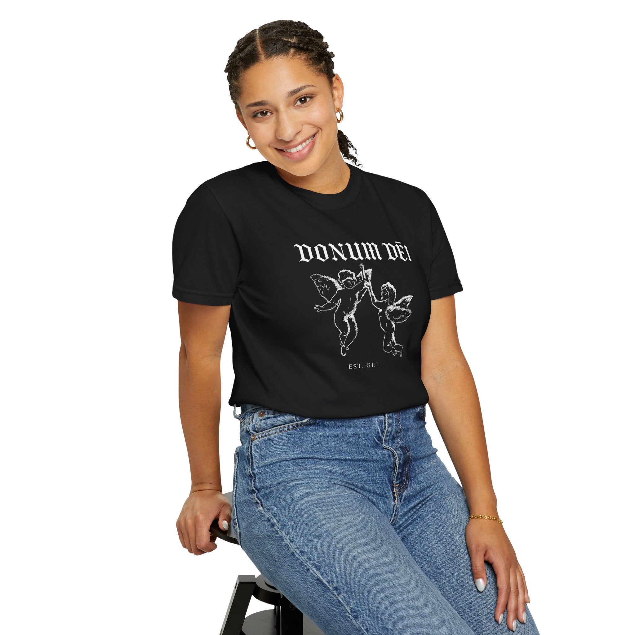 Donum Dei Summer T-Shirt — Religious Latin Faith Tee