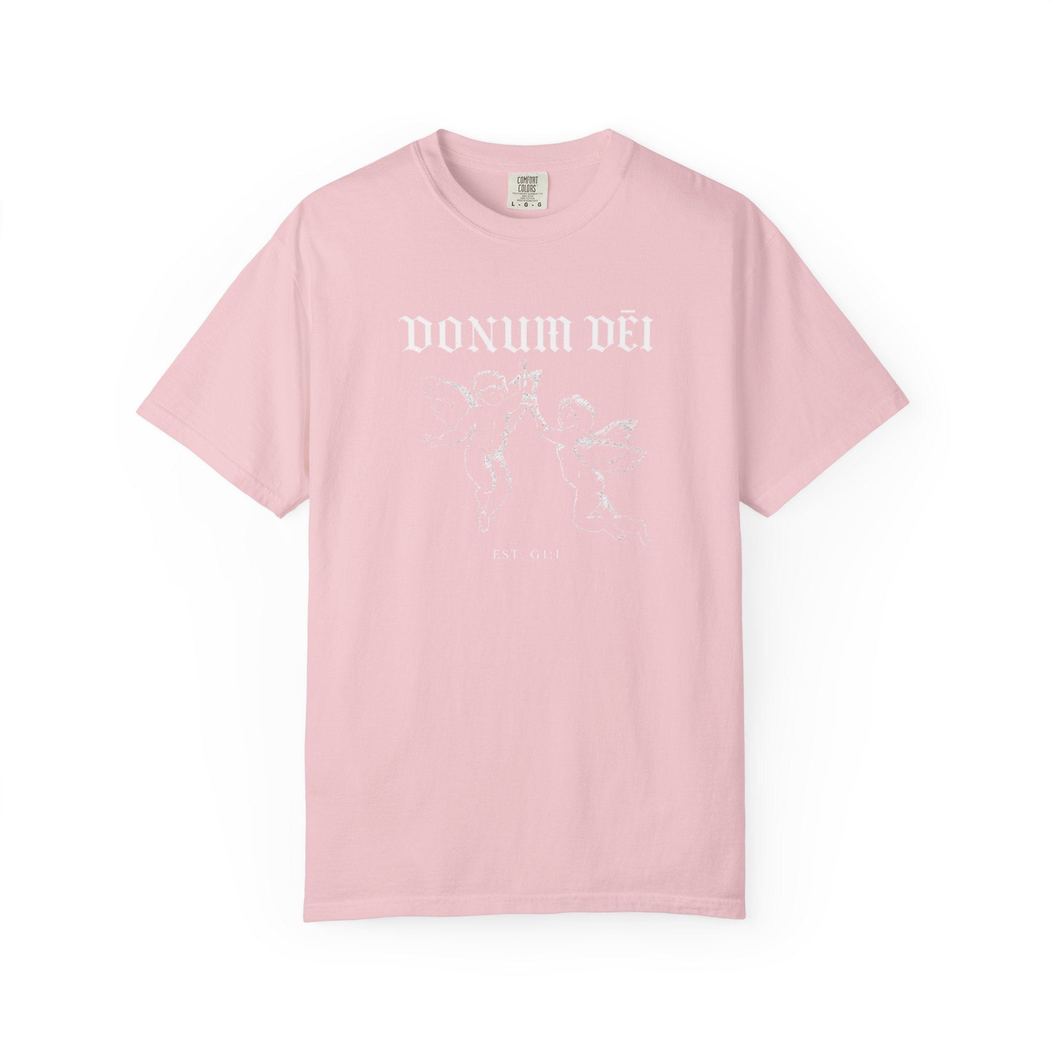 Donum Dei Summer T-Shirt — Religious Latin Faith Tee