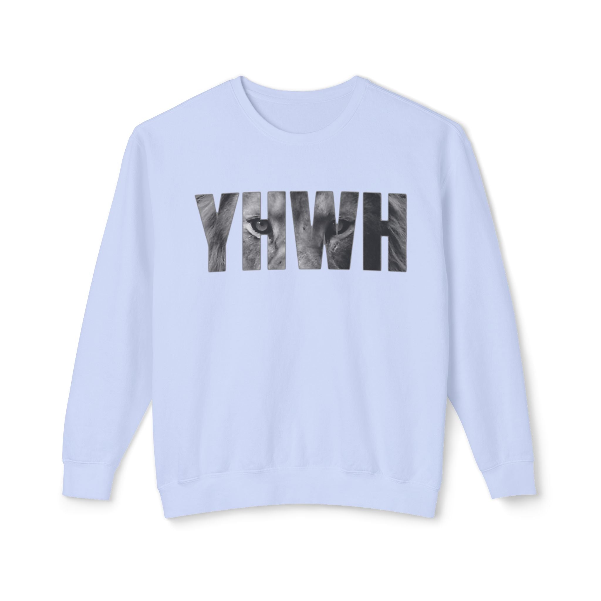 YHWH Crewneck Sweatshirt — Religious Faith Christian Prayer Pullover