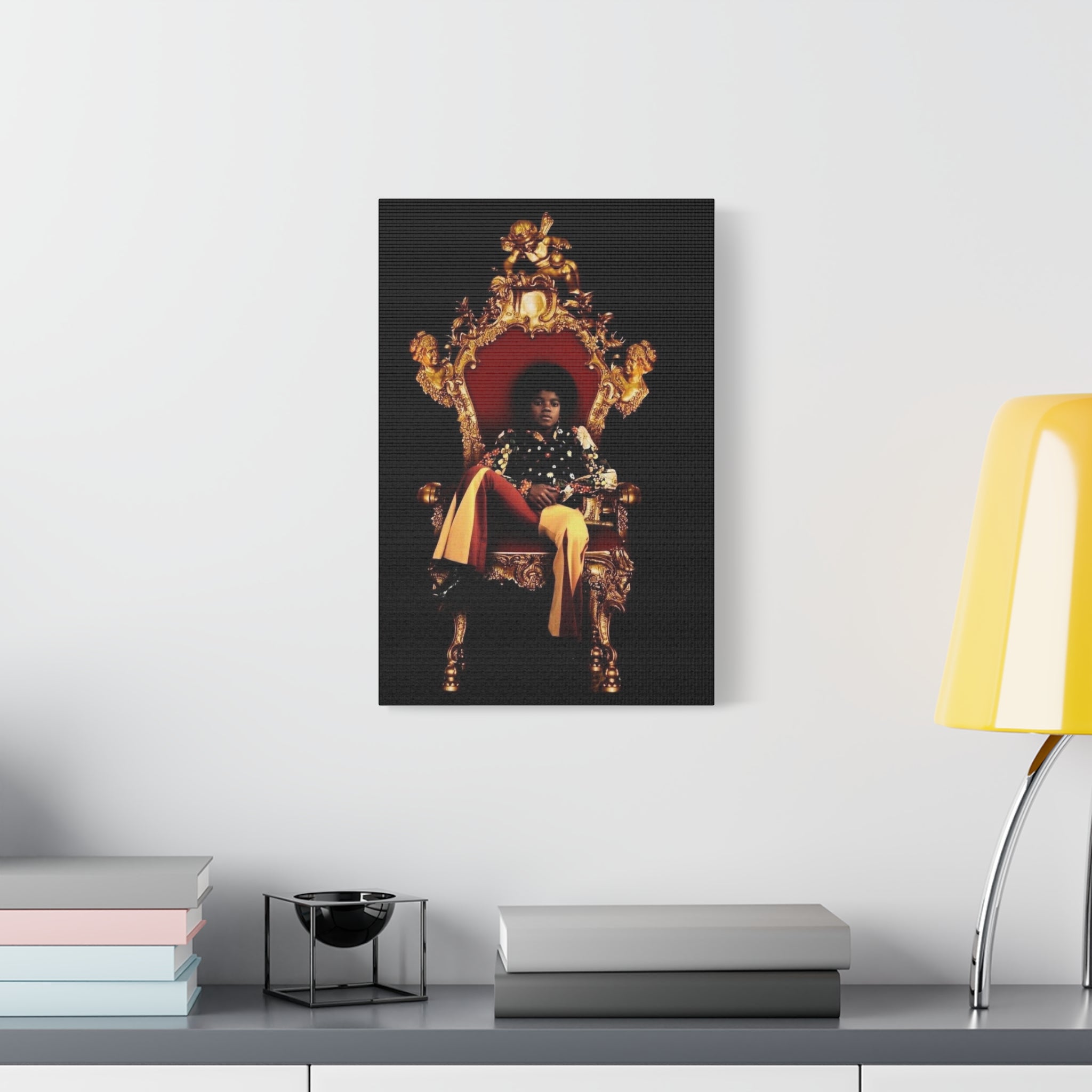 Legacy Portrait Wall Art Canvas — Gifted Pop Icon Tribute