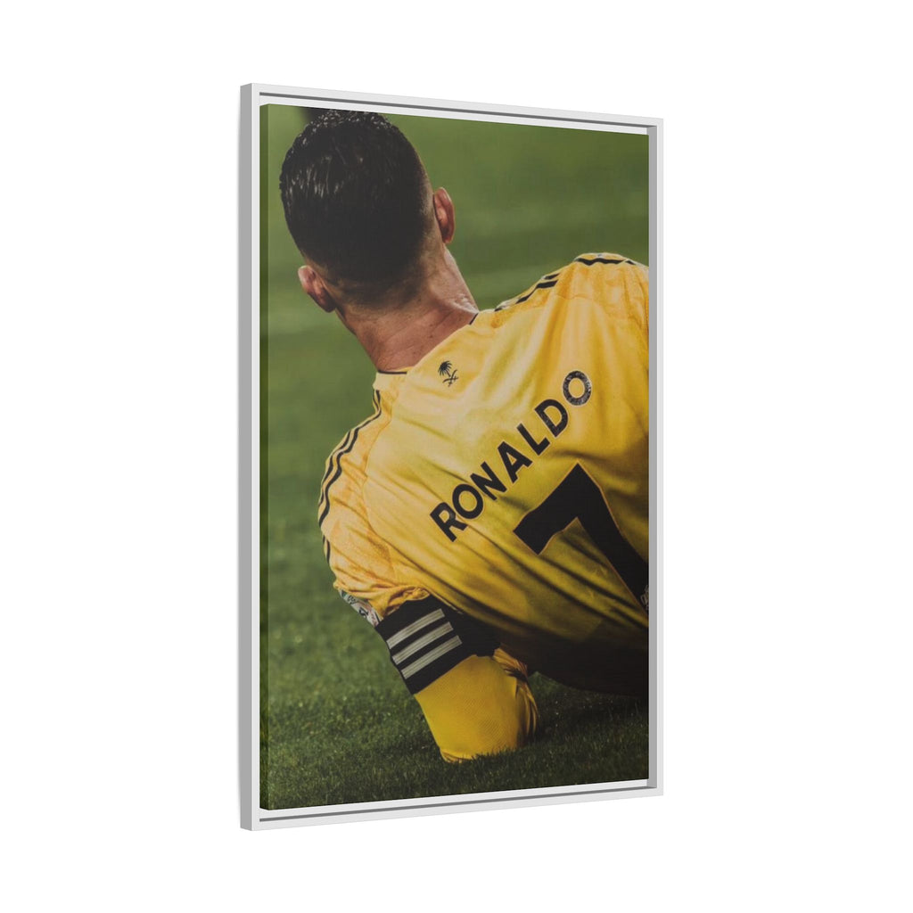 Framed Matte Canvas Poster – DONUM DEI™ | Legacy Greatest No. 7 — Eternal Great ICON