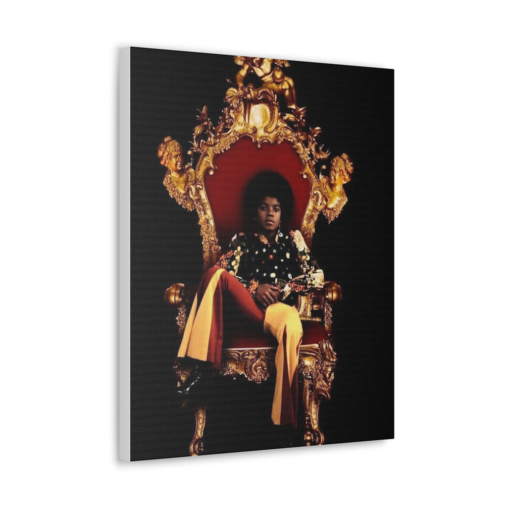 Legacy Portrait Wall Art Canvas — Gifted Pop Icon Tribute