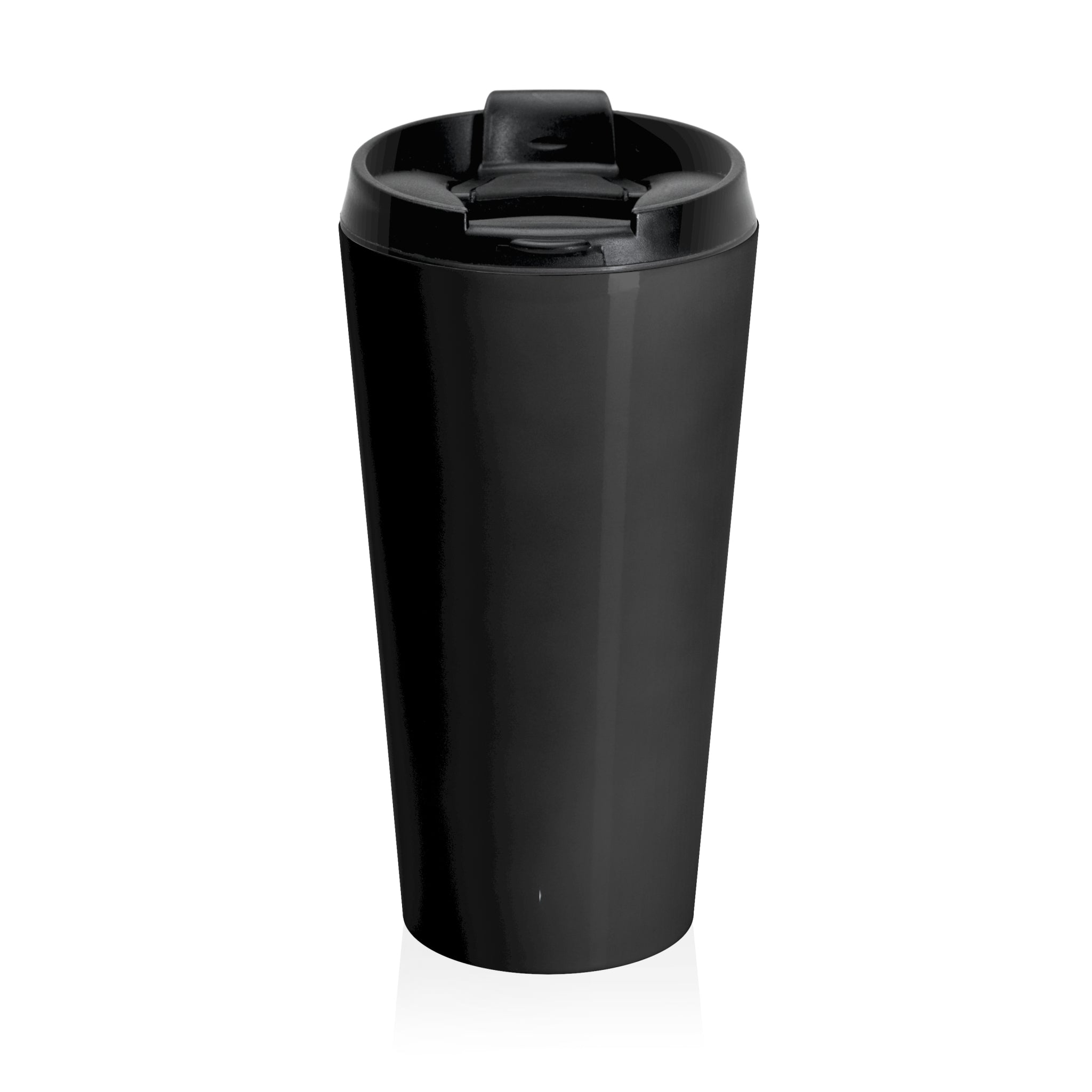 Travel Mug — "Wake Up. Pray. Hustle." Inspirational Stainless Steel Tumbler