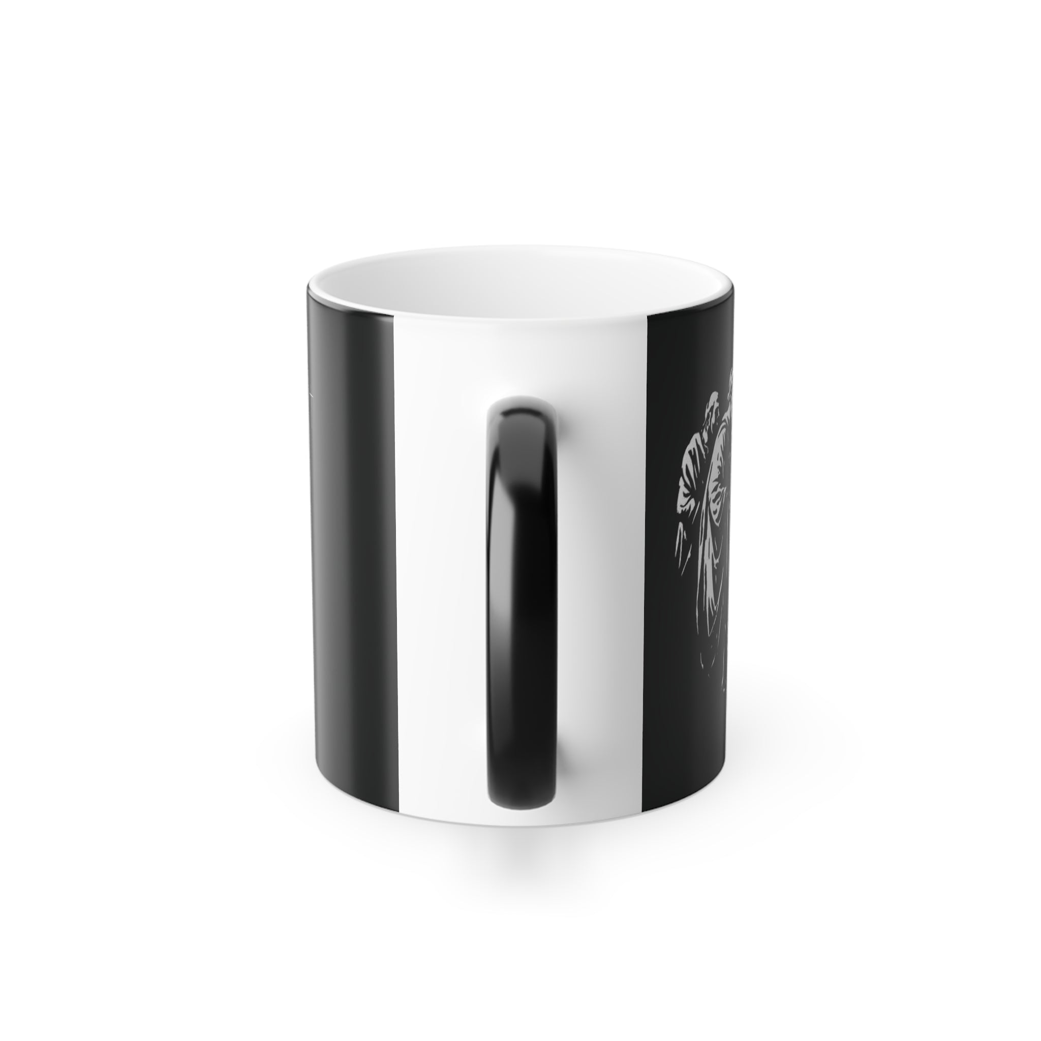 Color Morphing Mug — Mattew 1:23 'Dedicated to the Creator, Inspired by His Gifted Souls' — 11oz Morning Affirmation Mug
