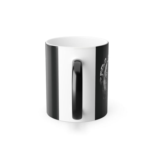 Color Morphing Mug — Mattew 1:23 'Dedicated to the Creator, Inspired by His Gifted Souls' — 11oz Morning Affirmation Mug