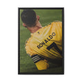 Framed Matte Canvas Poster – DONUM DEI™ | Legacy Greatest No. 7 — Eternal Great ICON