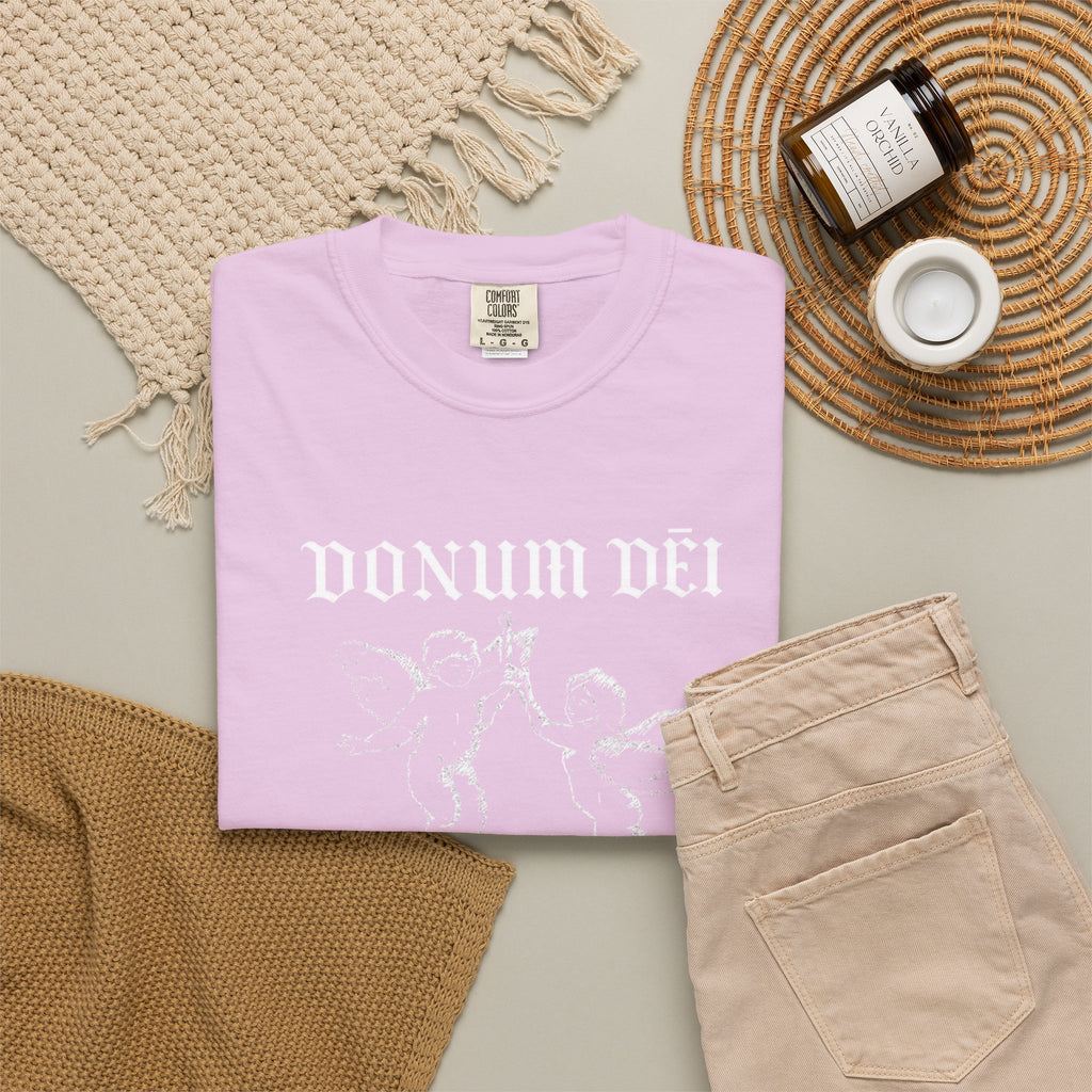 Donum Dei Summer T-Shirt — Religious Latin Faith Tee