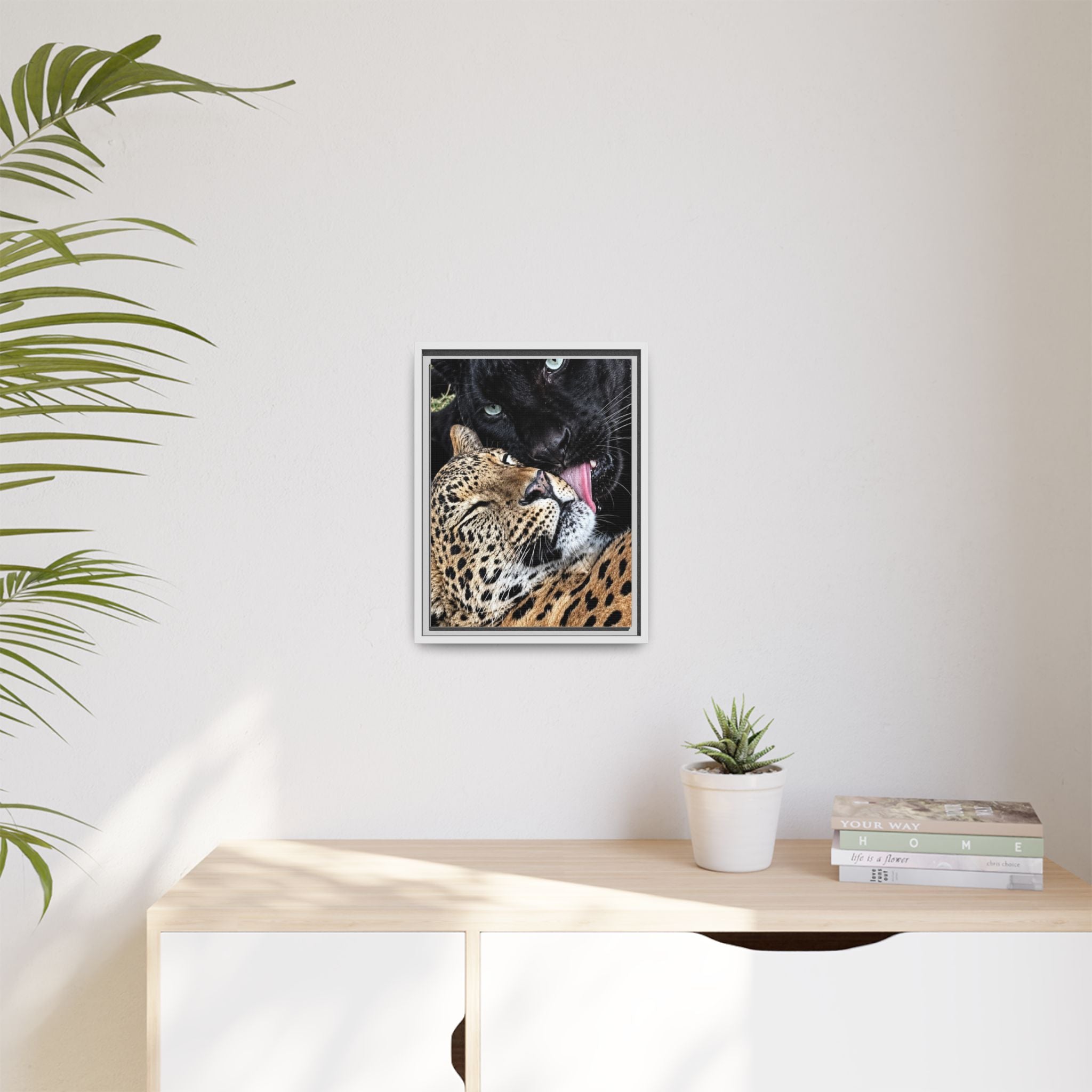 Matte Canvas, Framed (Multi-color)